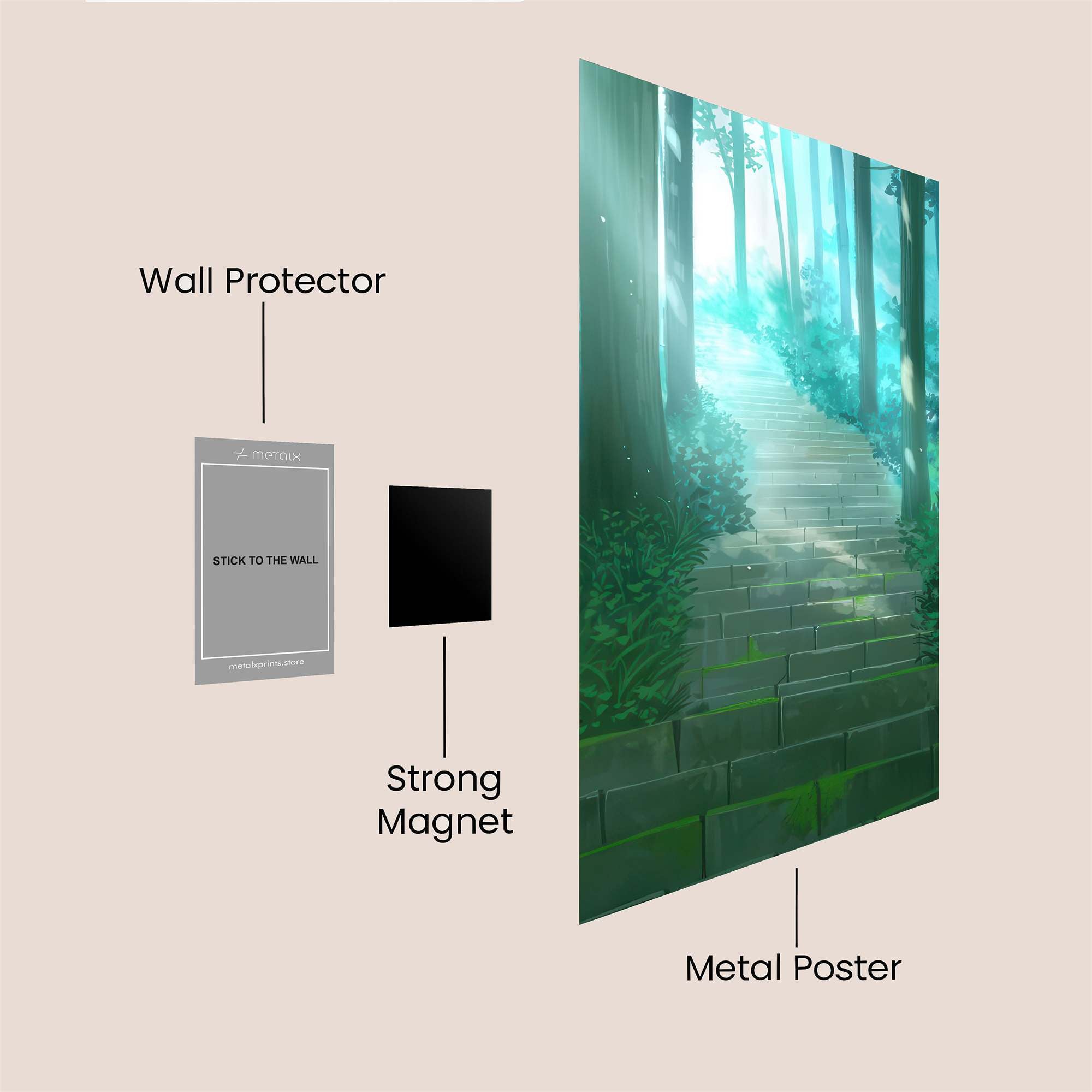 Cavern Hope Safe Wall Magnetic / M