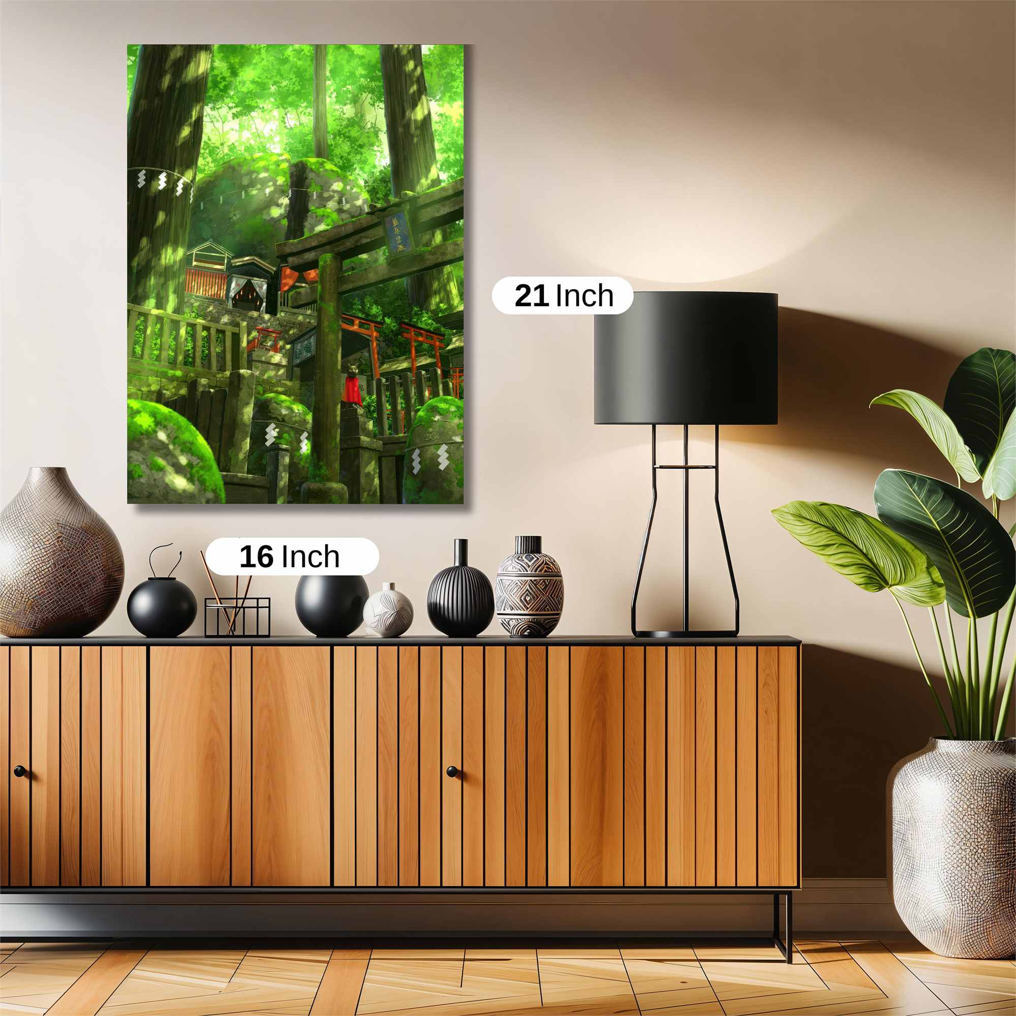 Forest Serenity Safe Wall Magnetic / M