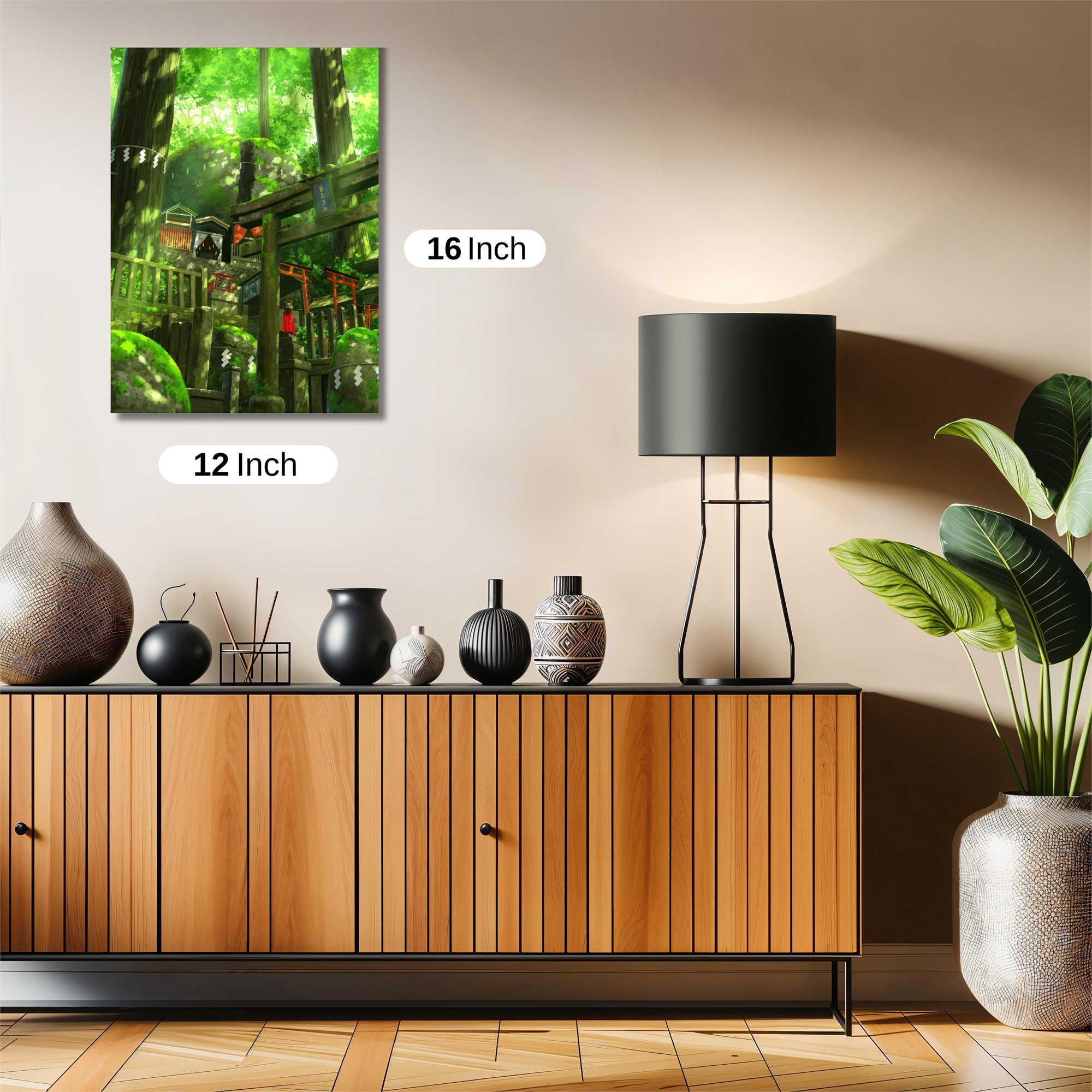 Forest Serenity Safe Wall Magnetic / M