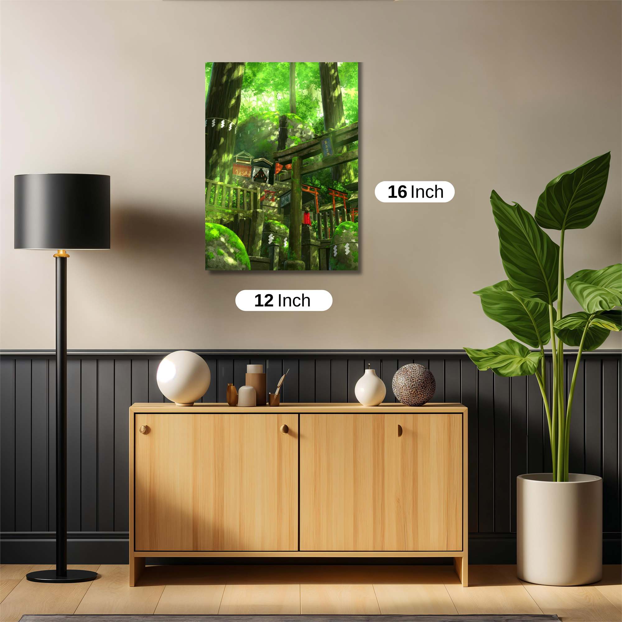 Forest Serenity Safe Wall Magnetic / M
