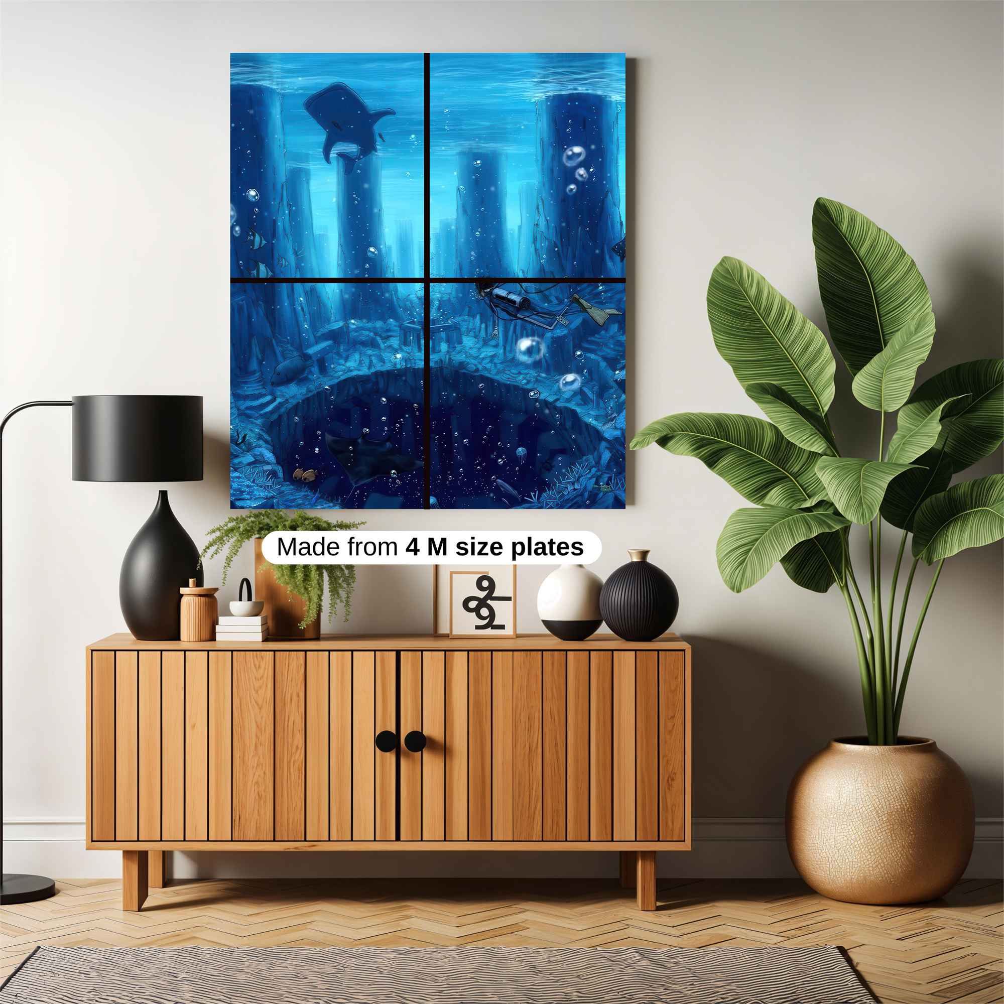 Atlantis Enigmatic Safe Wall Magnetic / M