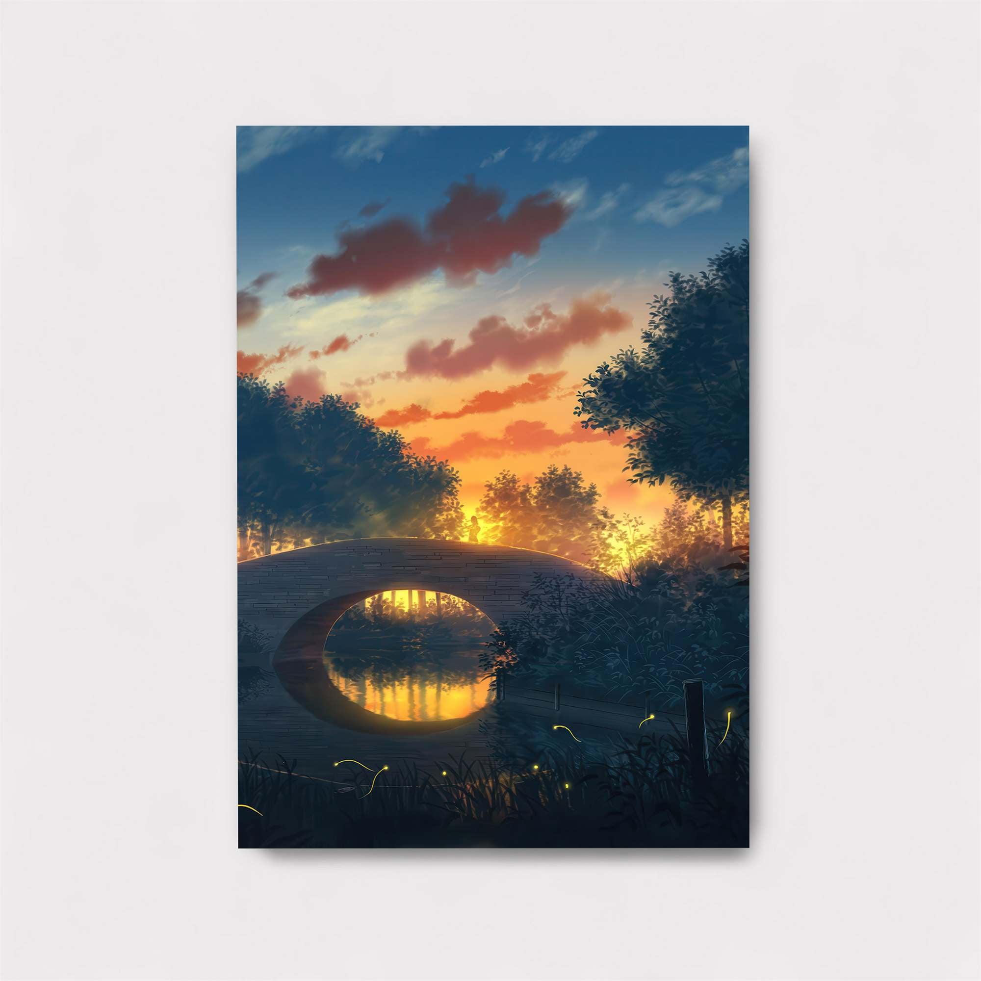 Sunset Serenity Safe Wall Magnetic / M