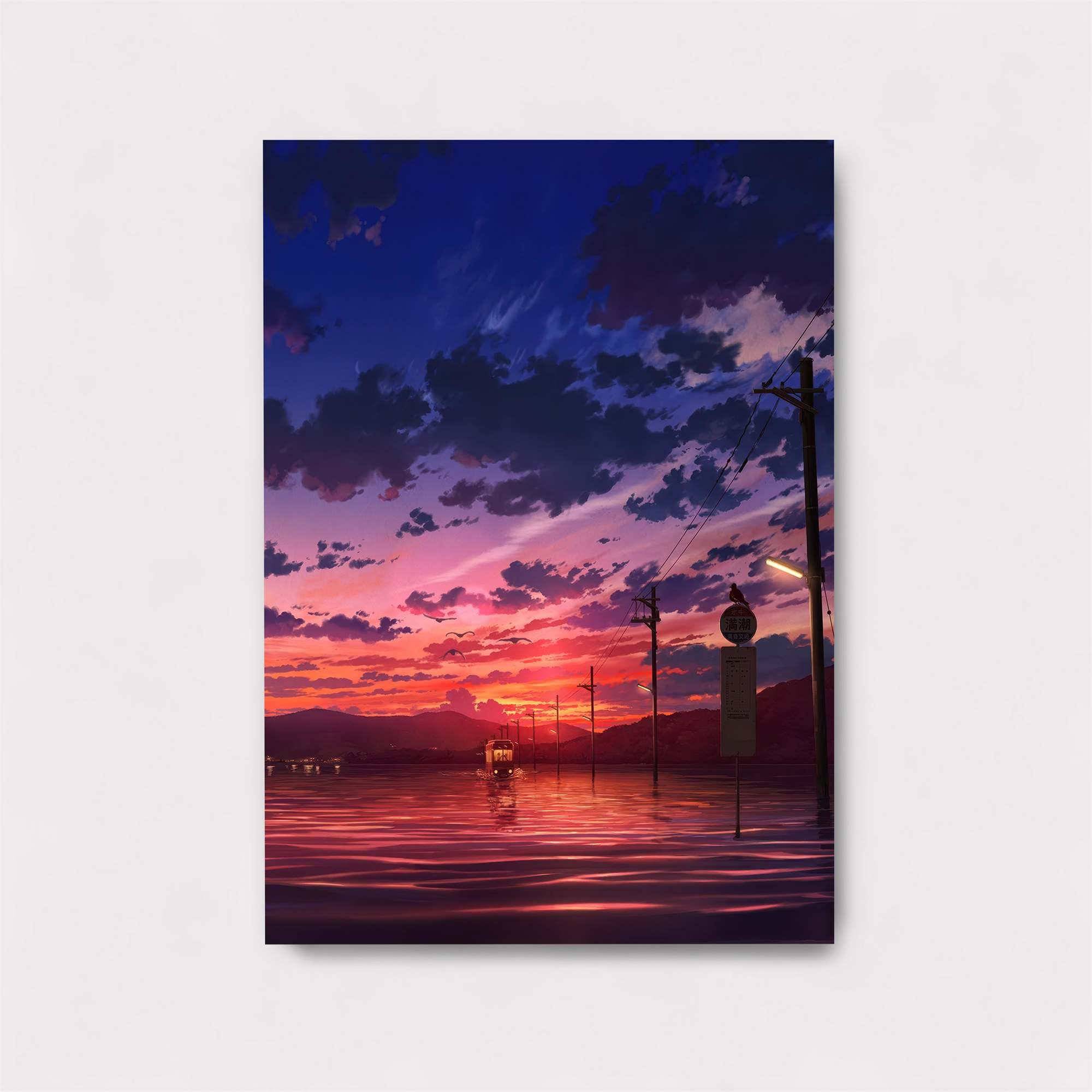Sunset Serenity Safe Wall Magnetic / M