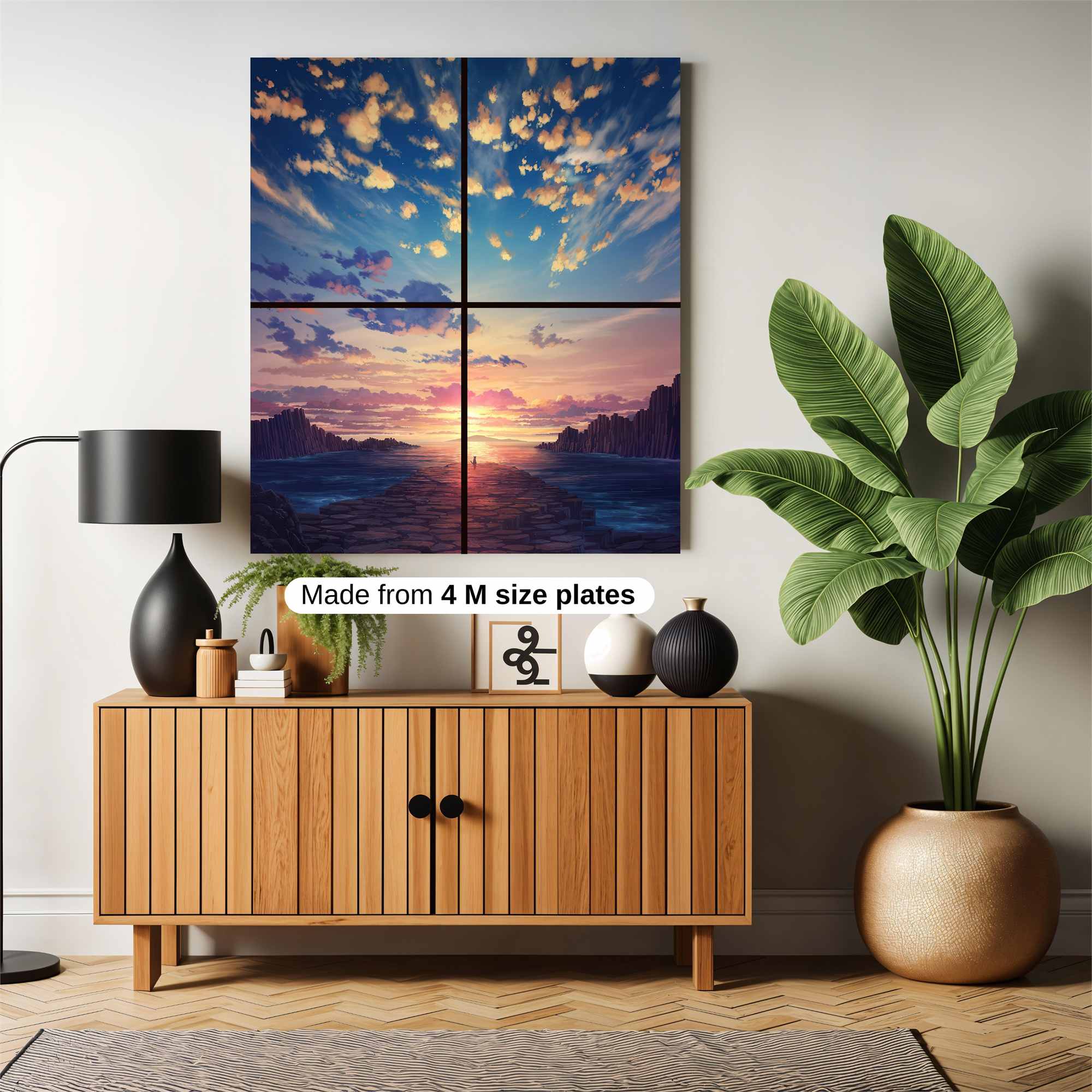 Sunset Serenity Safe Wall Magnetic / M