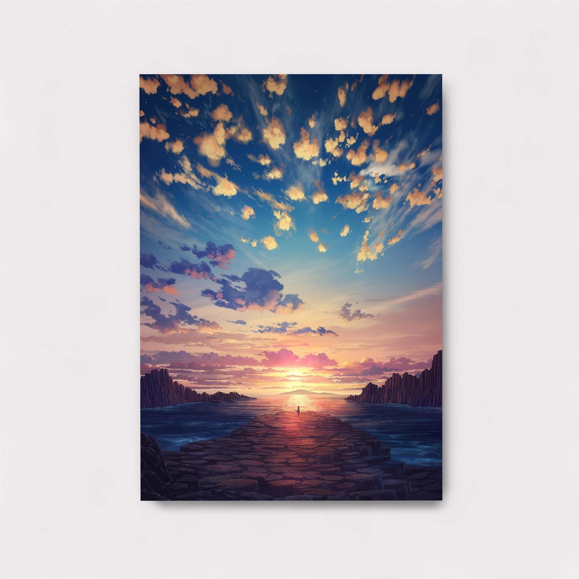 Sunset Serenity Safe Wall Magnetic / M