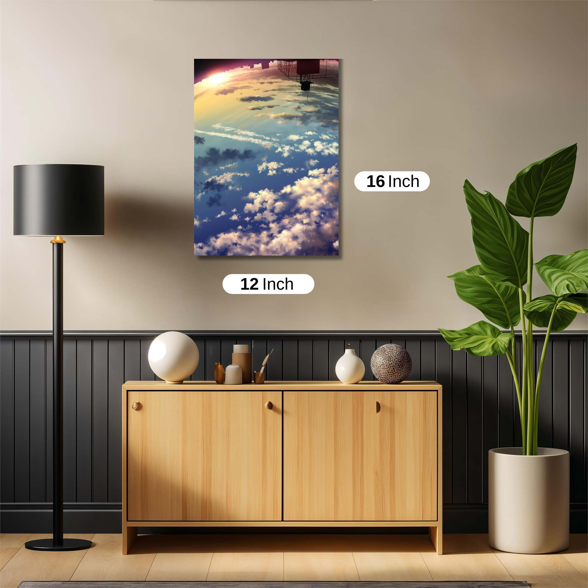 Skyward Serenity Safe Wall Magnetic / M