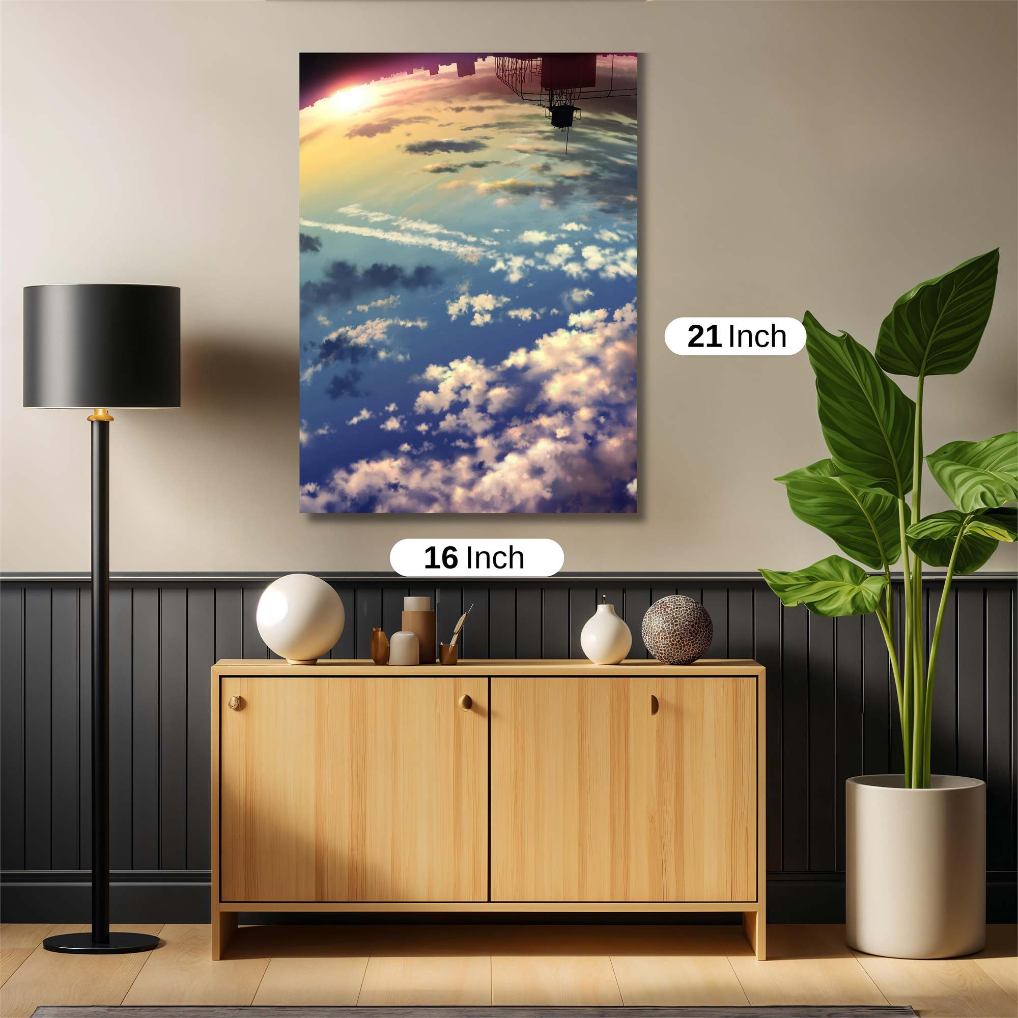 Skyward Serenity Safe Wall Magnetic / M