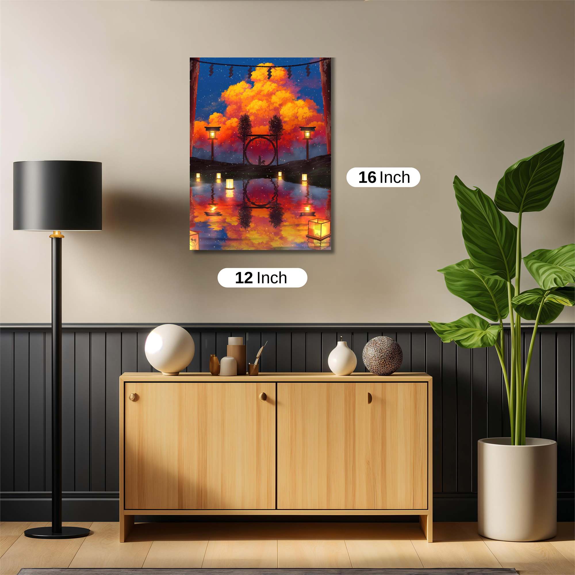 Lantern Serenity Safe Wall Magnetic / M