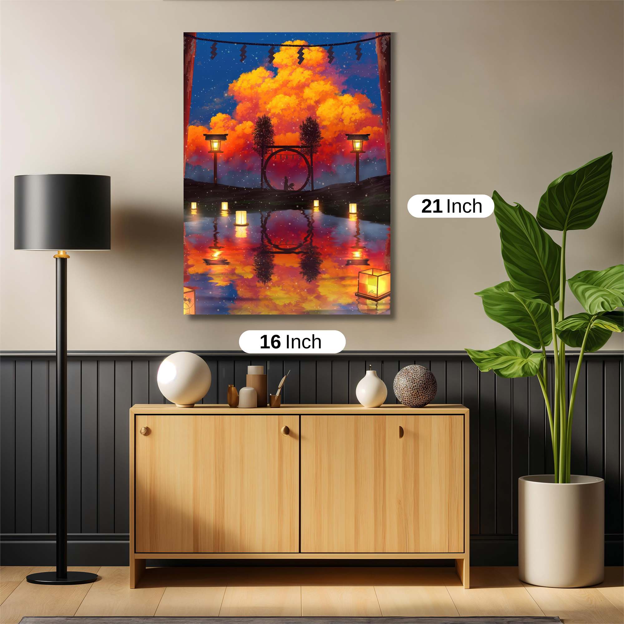 Lantern Serenity Safe Wall Magnetic / M