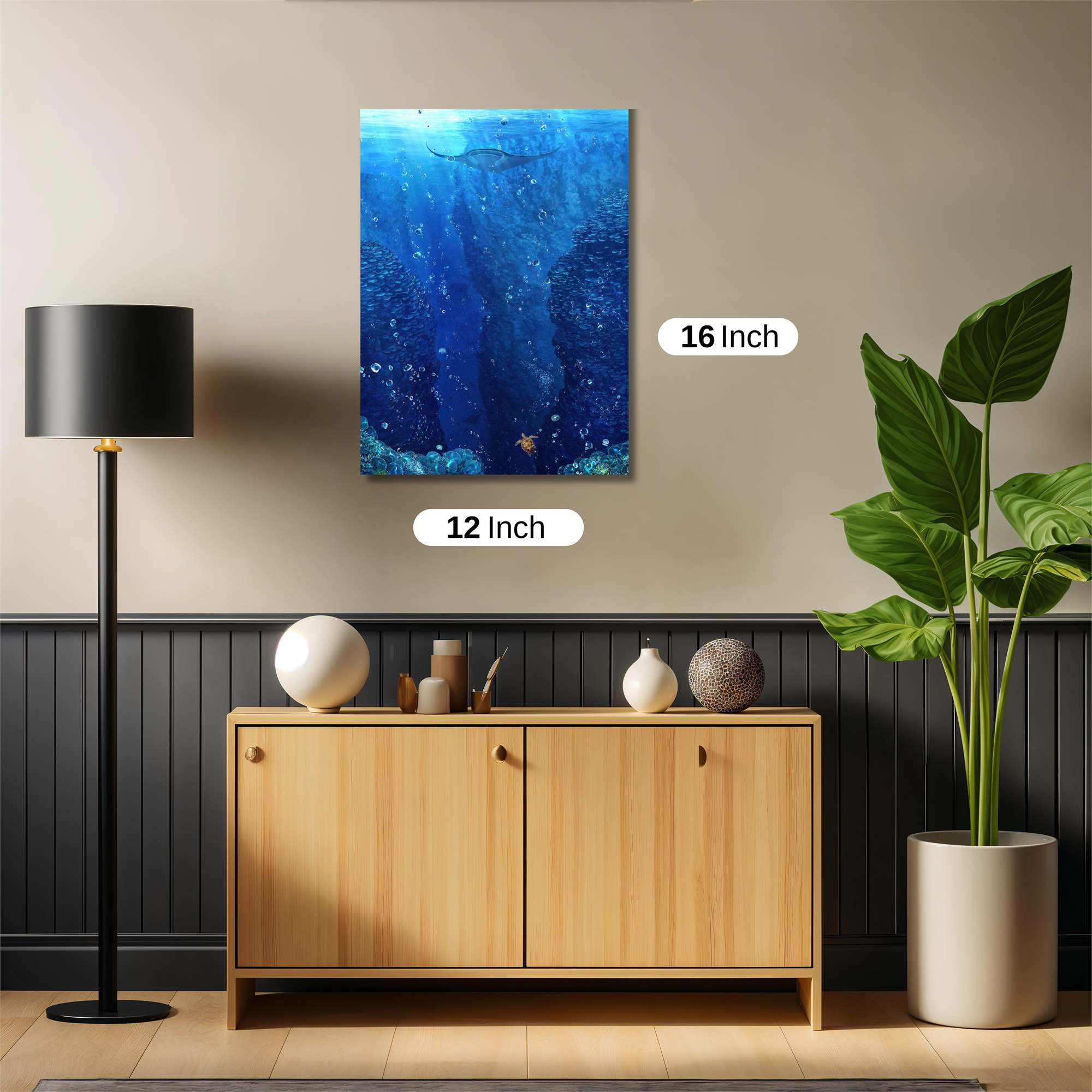 Turtle Serenity Safe Wall Magnetic / M