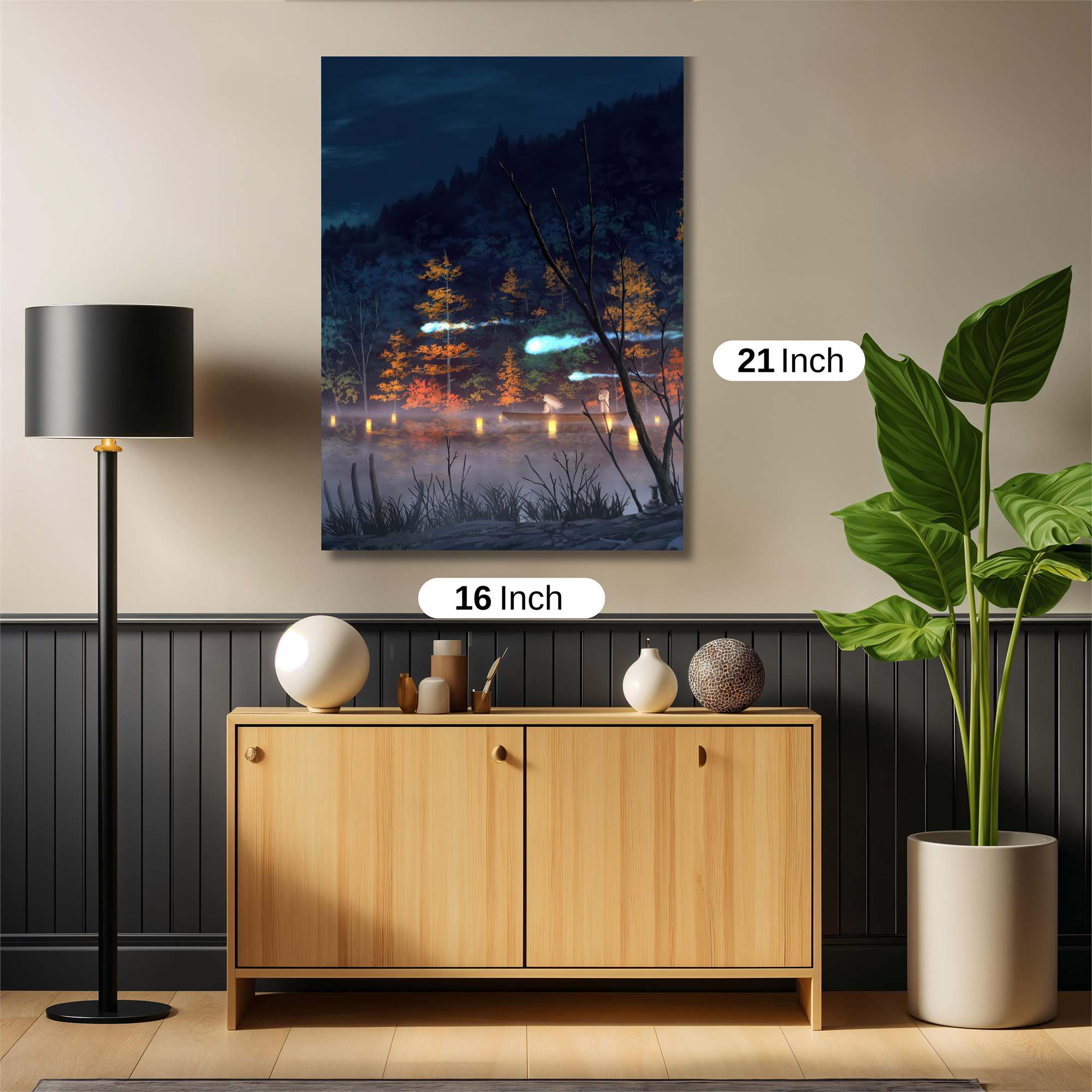 Lantern Serenity Safe Wall Magnetic / M
