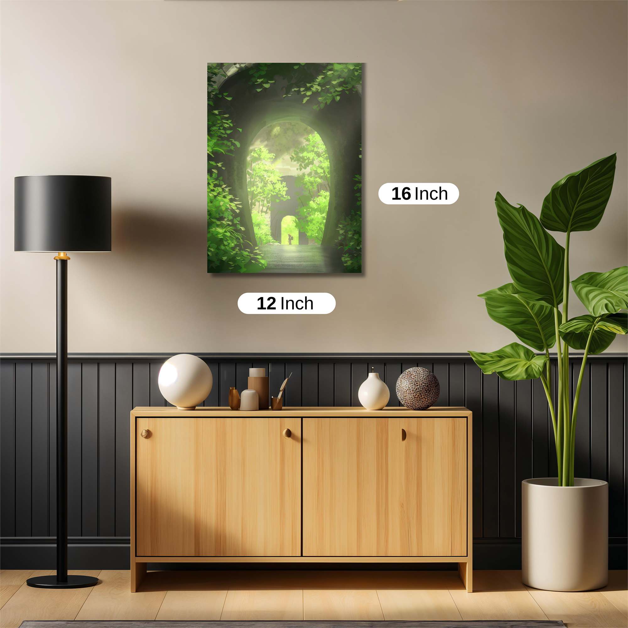 Mountain Serenity Safe Wall Magnetic / M
