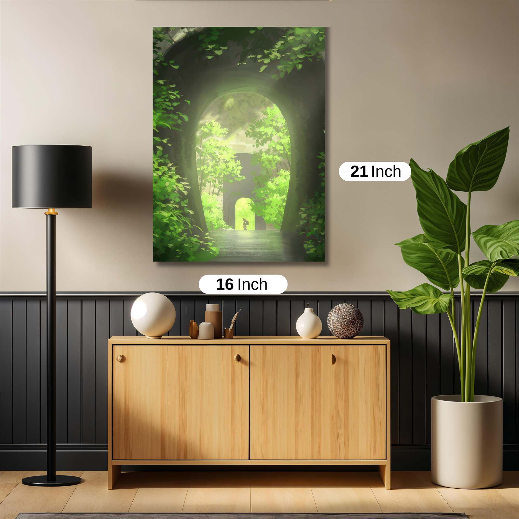 Mountain Serenity Safe Wall Magnetic / M