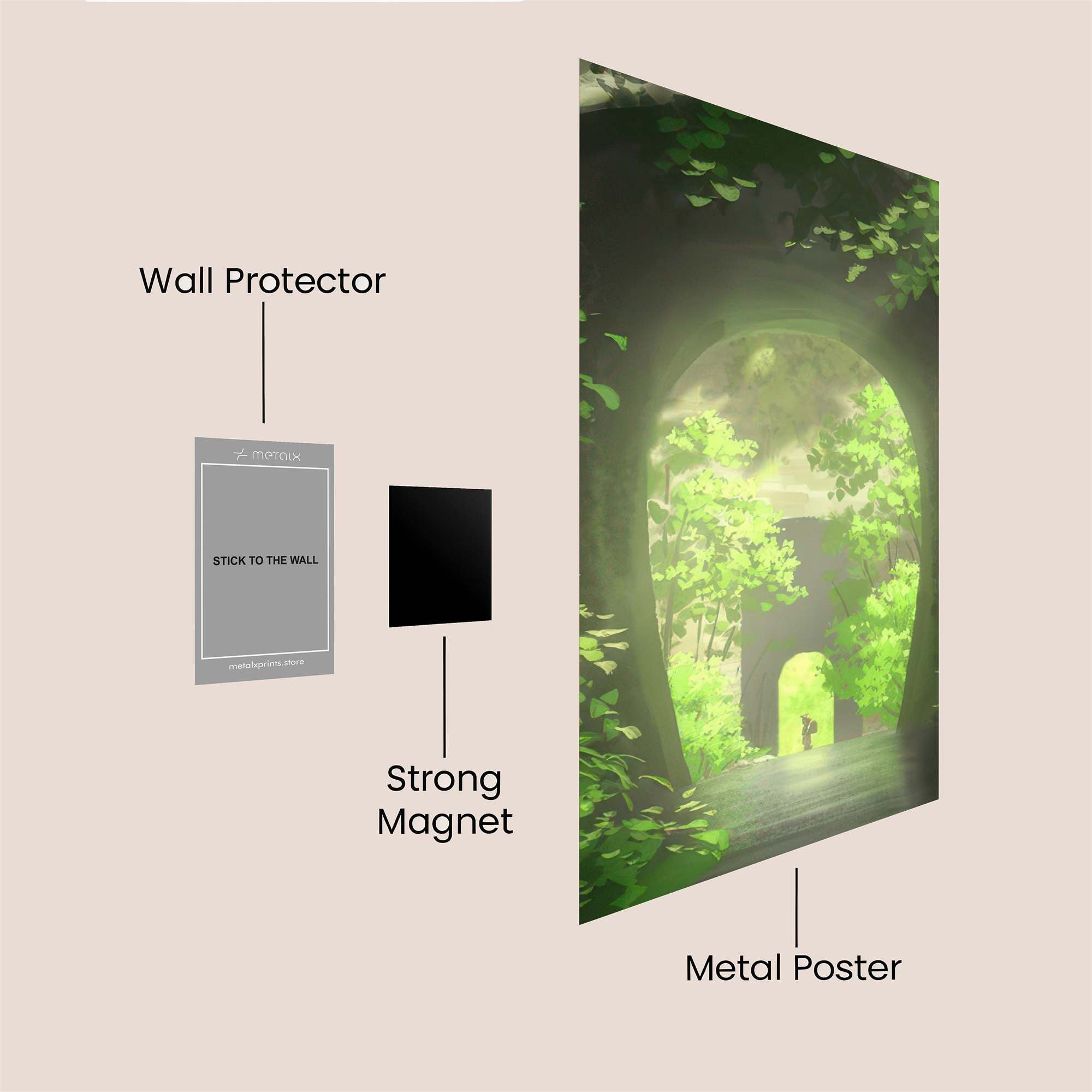 Mountain Serenity Safe Wall Magnetic / M