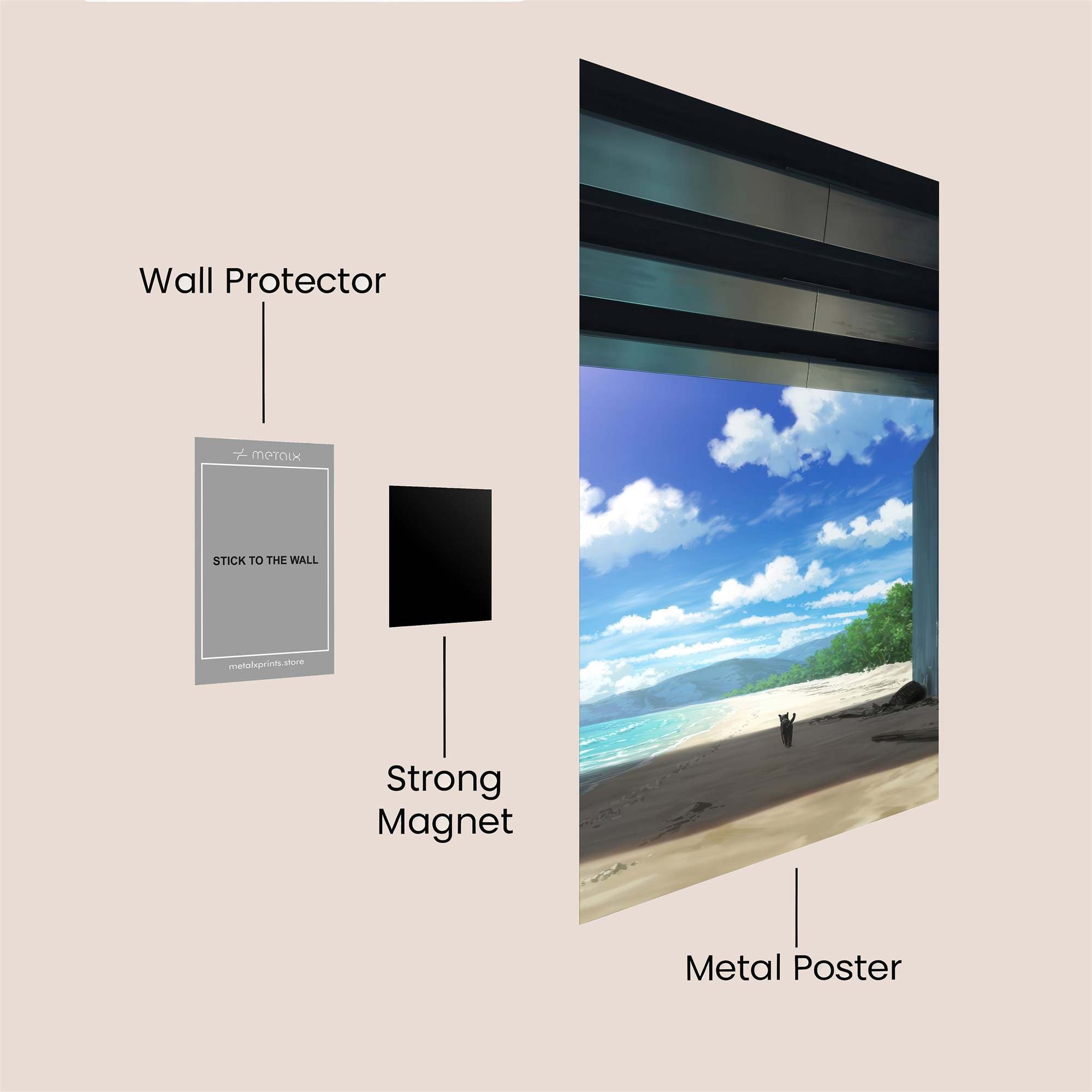 Gateway Serene Safe Wall Magnetic / M