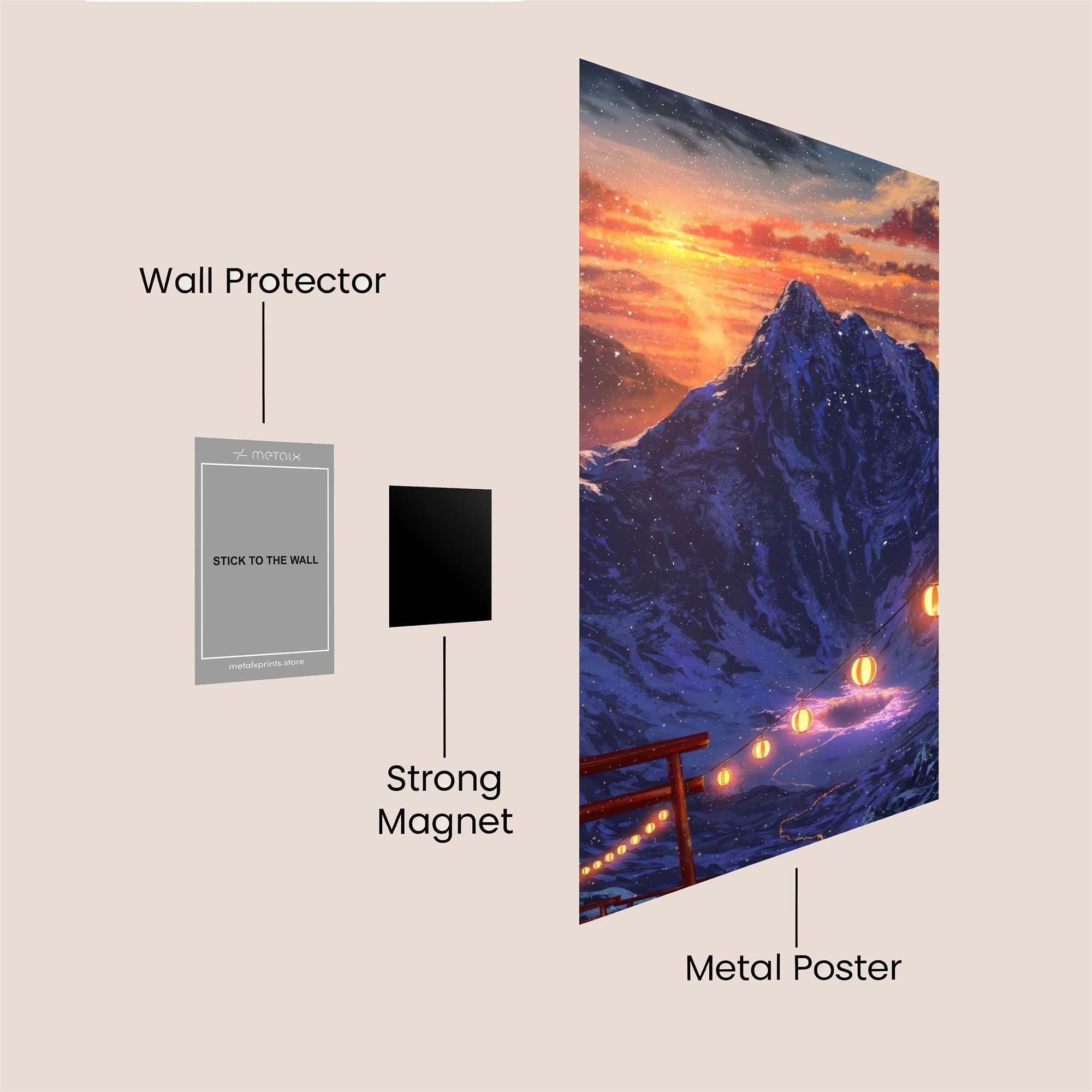 Everest Serenity Safe Wall Magnetic / M