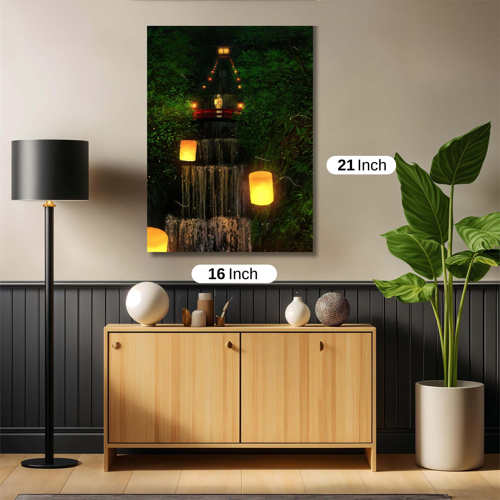 Lantern Serenity Safe Wall Magnetic / M