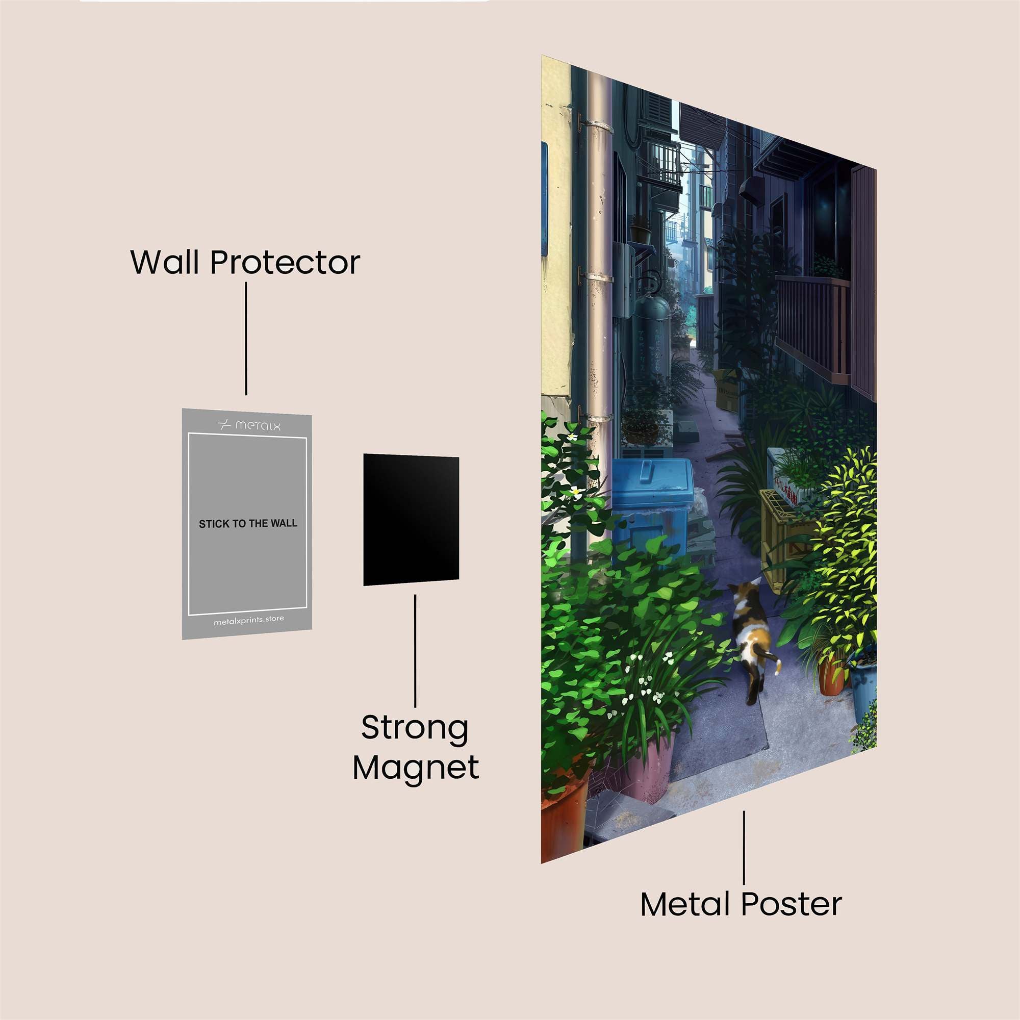 Lanterns Dream Safe Wall Magnetic / M