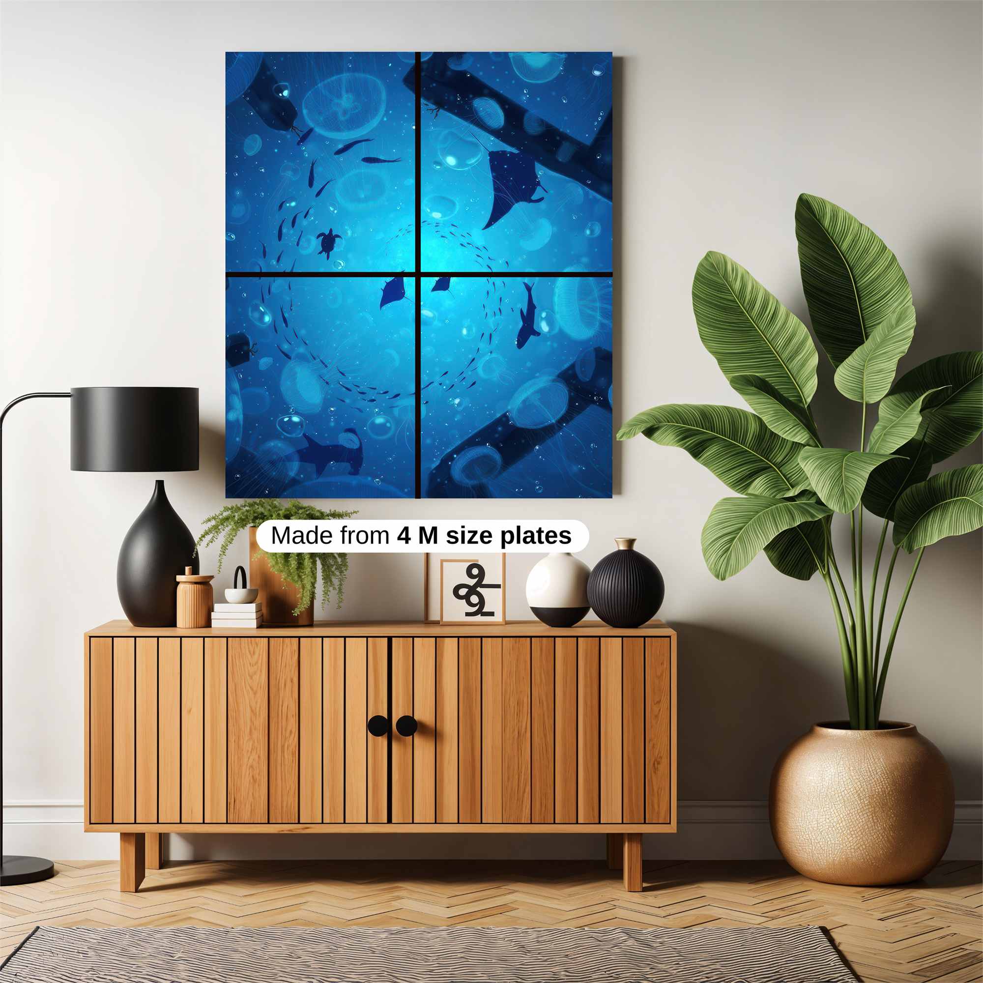 Turtle Tranquil Safe Wall Magnetic / M