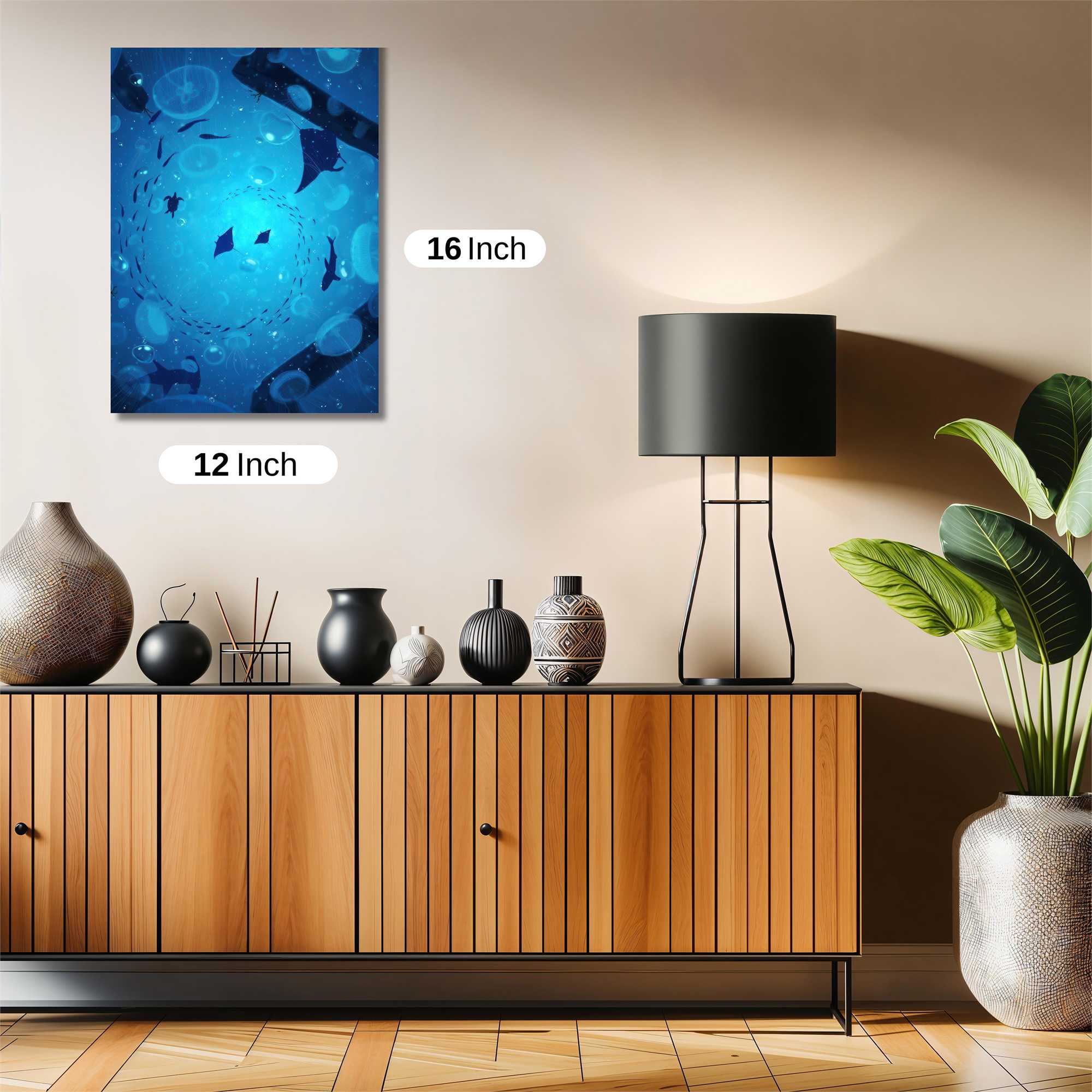 Turtle Tranquil Safe Wall Magnetic / M