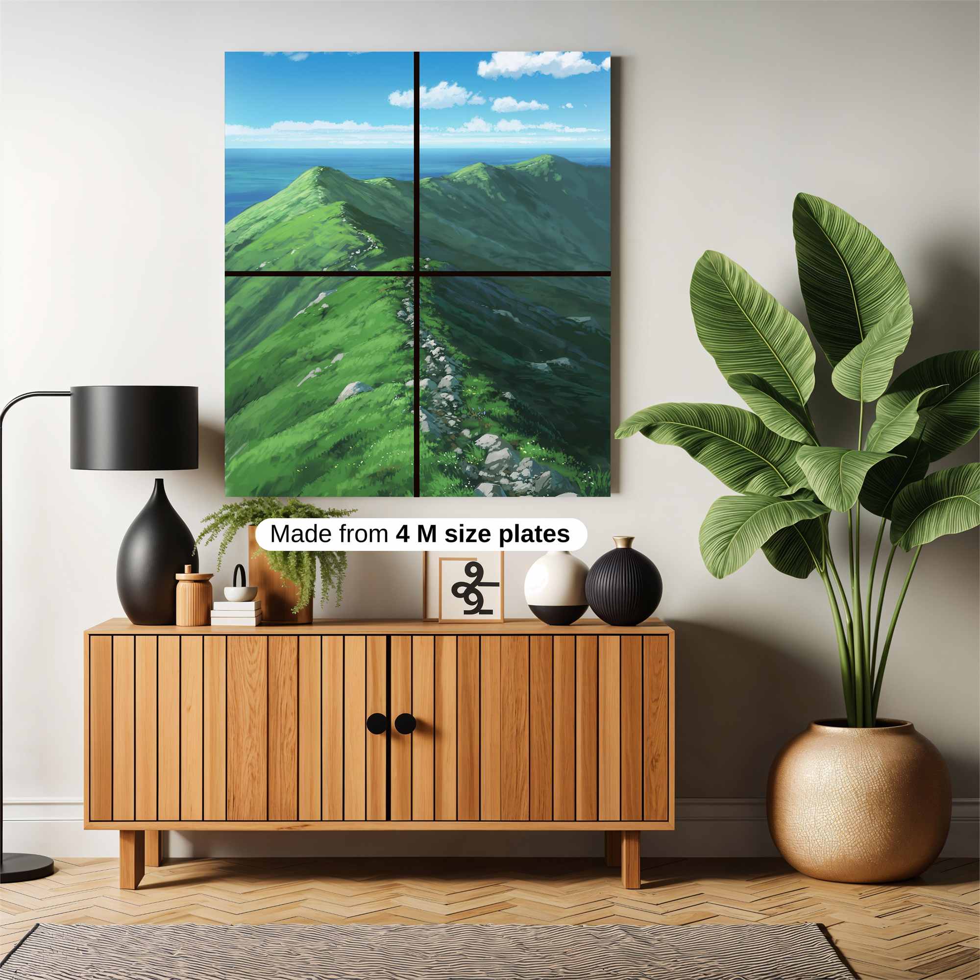 Mountain Serenity Safe Wall Magnetic / M