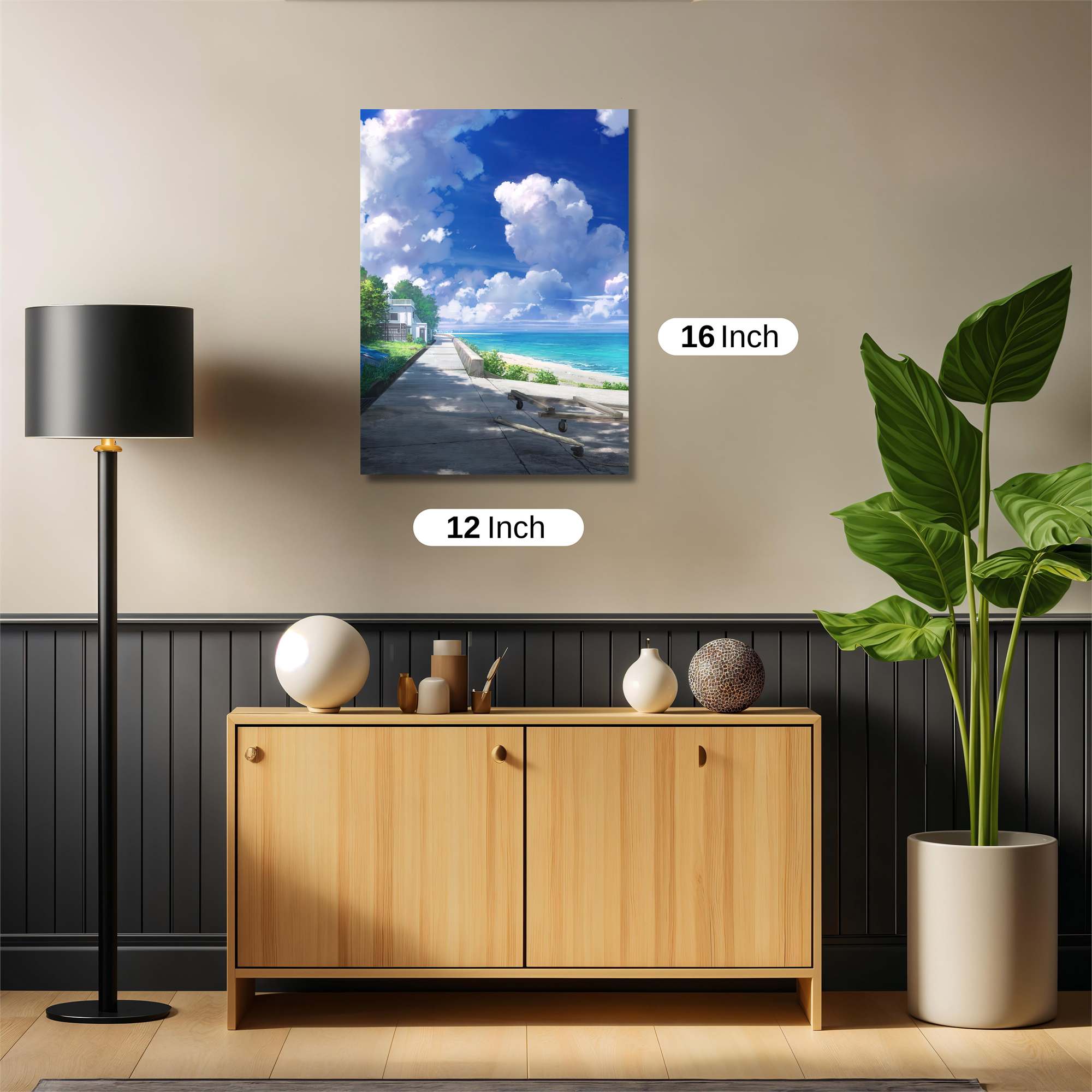 Skyward Serenity Safe Wall Magnetic / M