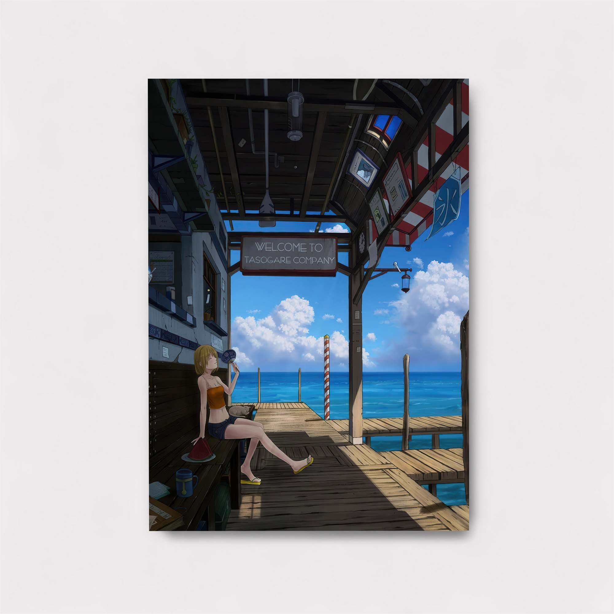 Beachside Bliss Safe Wall Magnetic / M