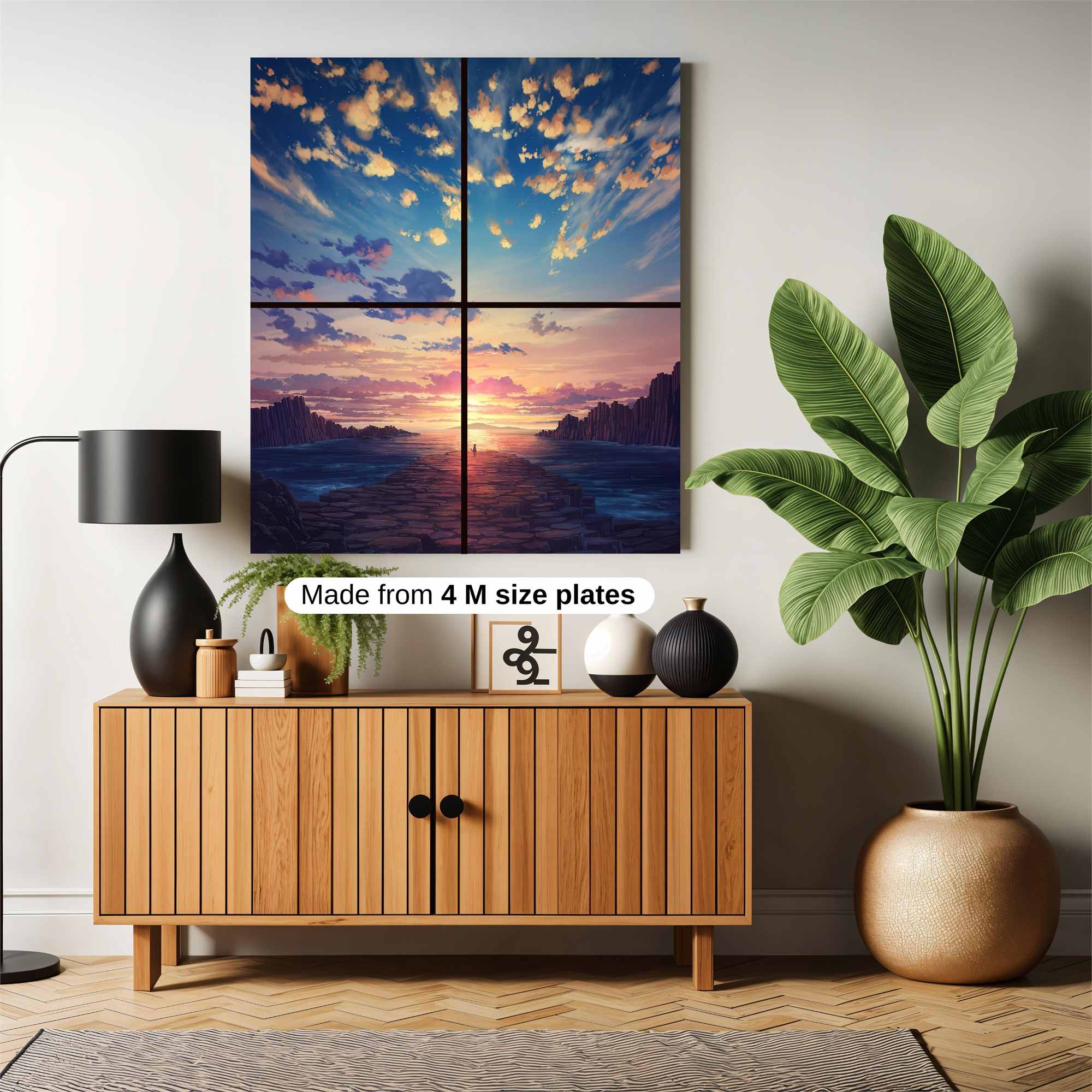 Sunset Serenity Safe Wall Magnetic / M