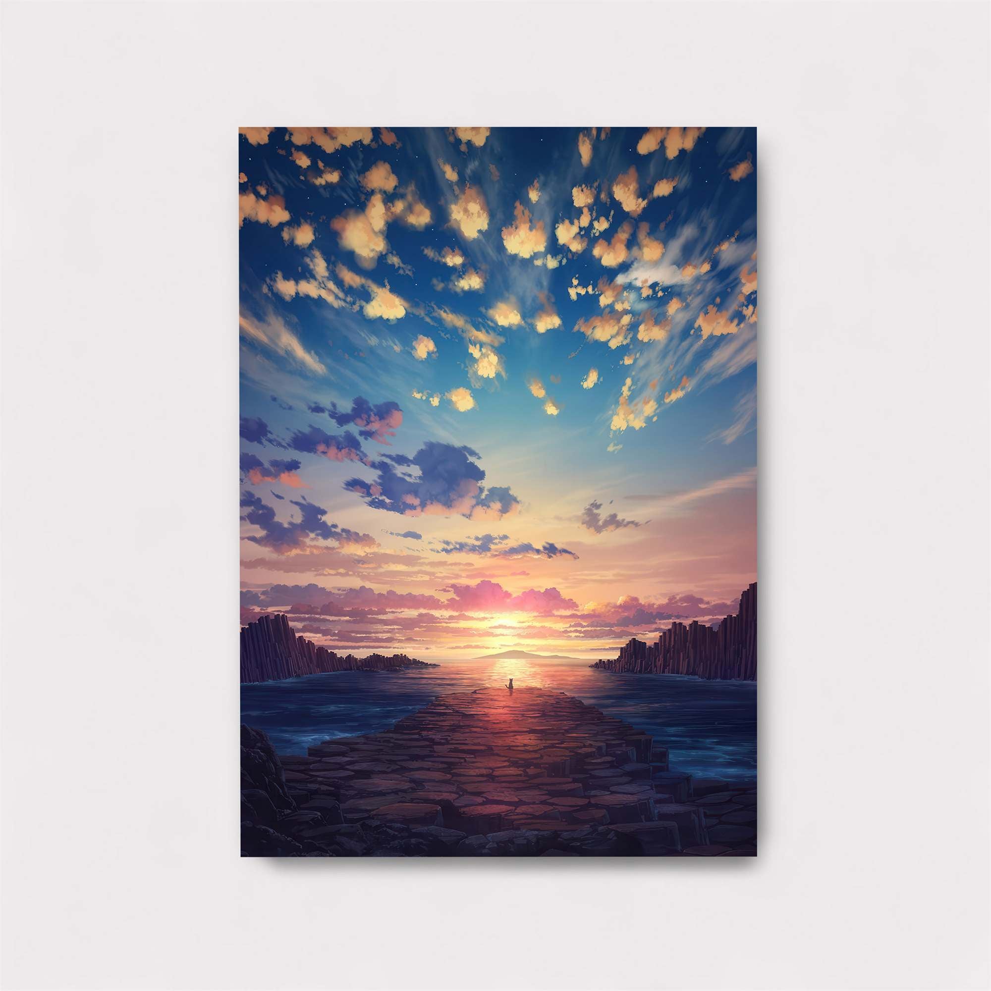 Sunset Serenity Safe Wall Magnetic / M