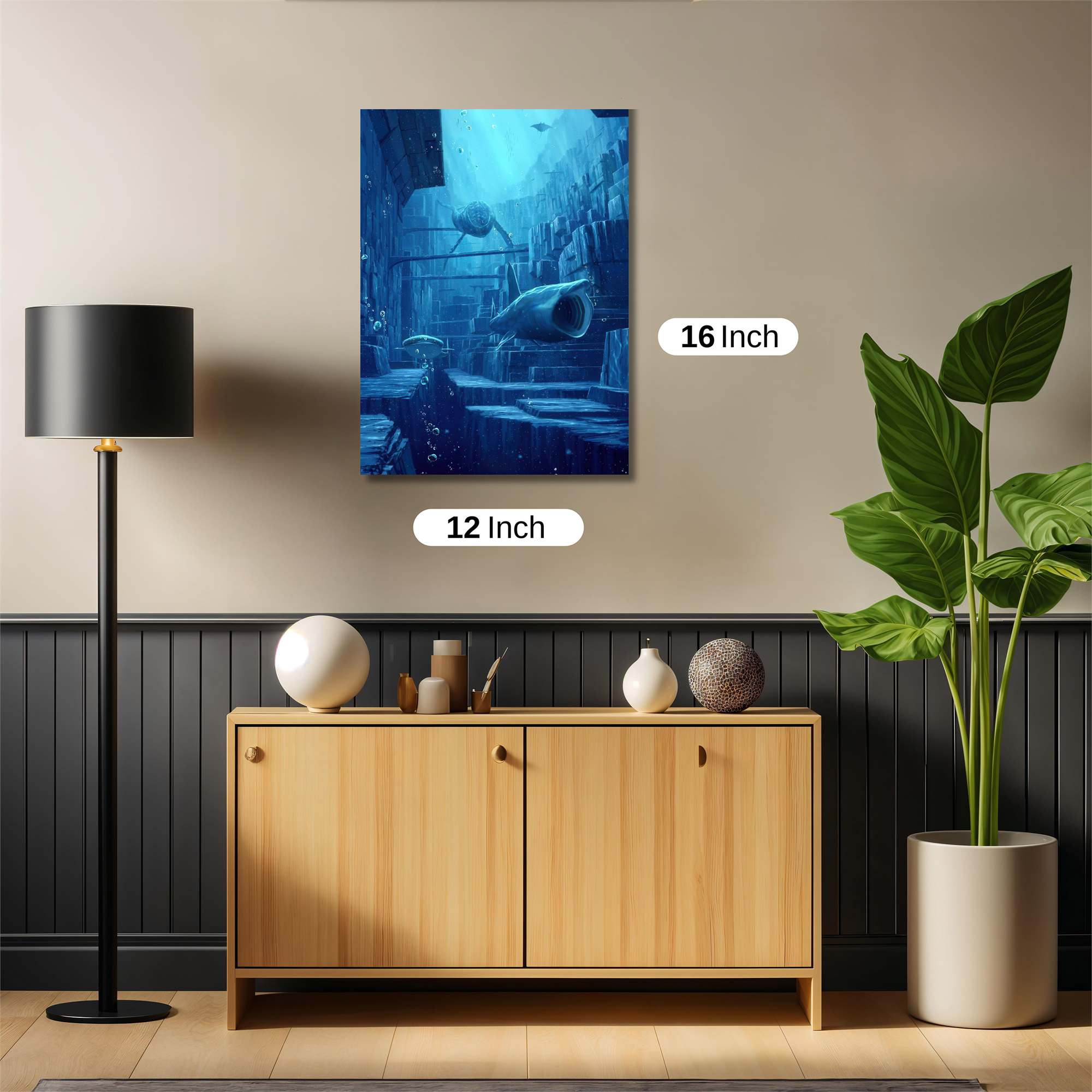 Submarine Enigma Safe Wall Magnetic / M