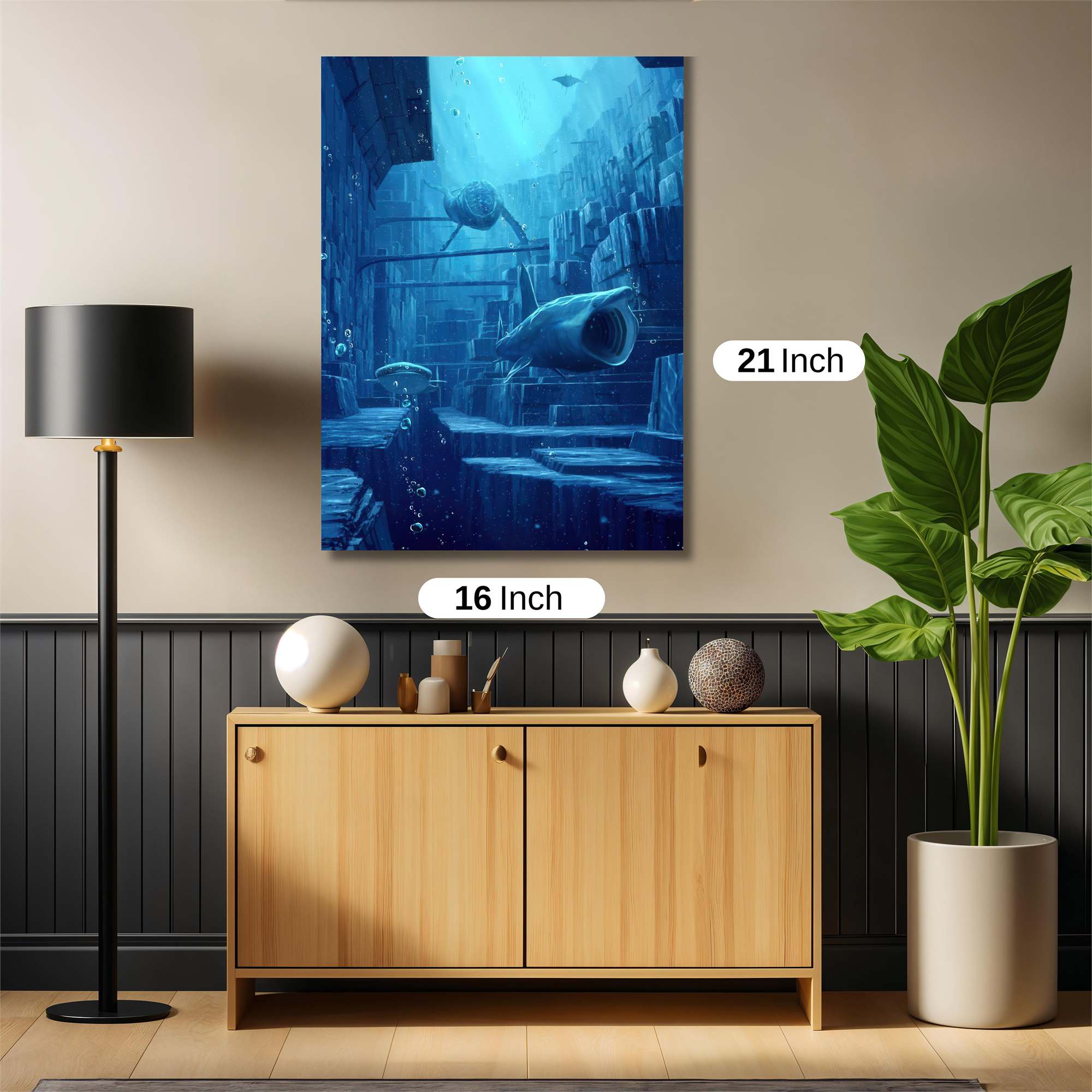 Submarine Enigma Safe Wall Magnetic / M