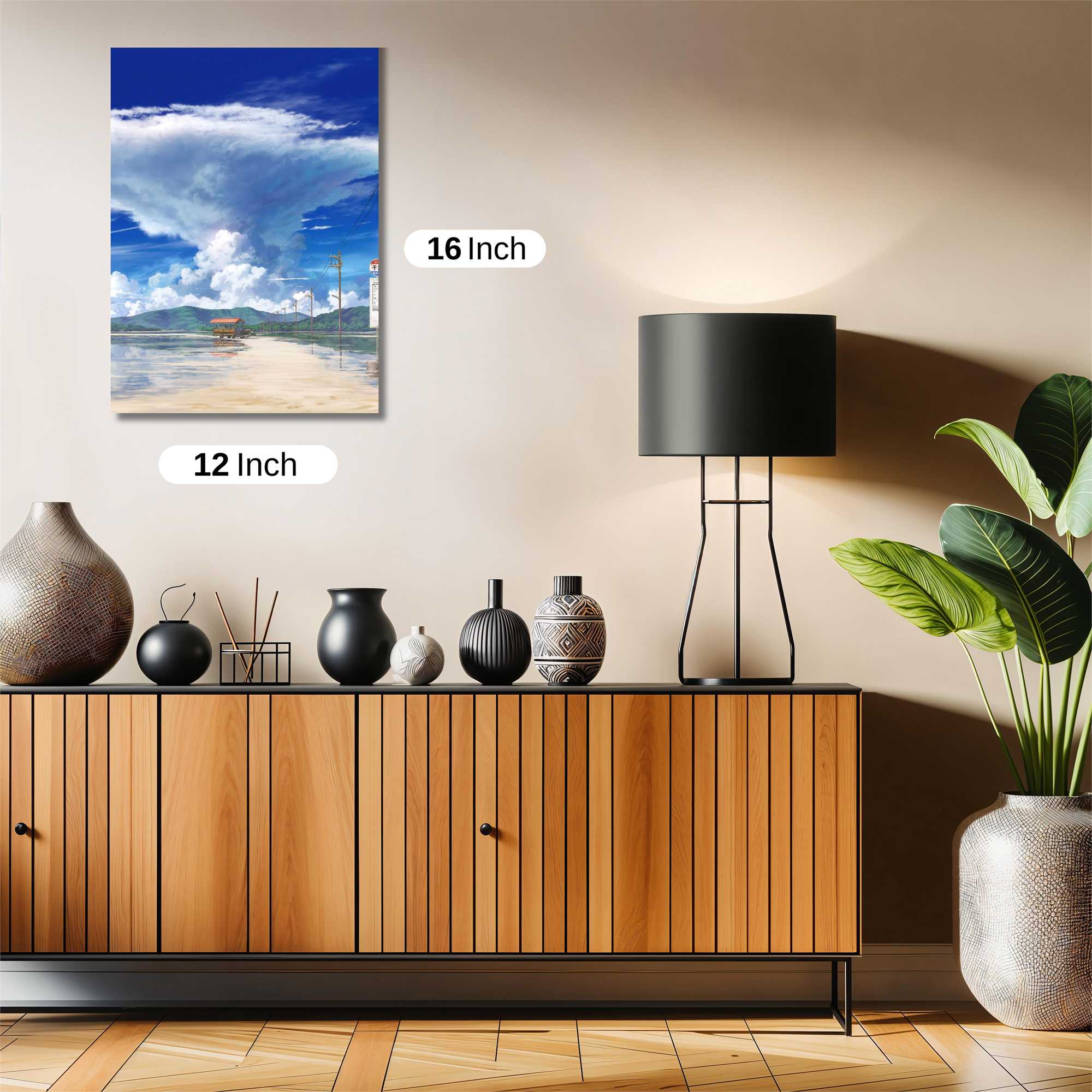 Cloudburst Serenity Safe Wall Magnetic / M