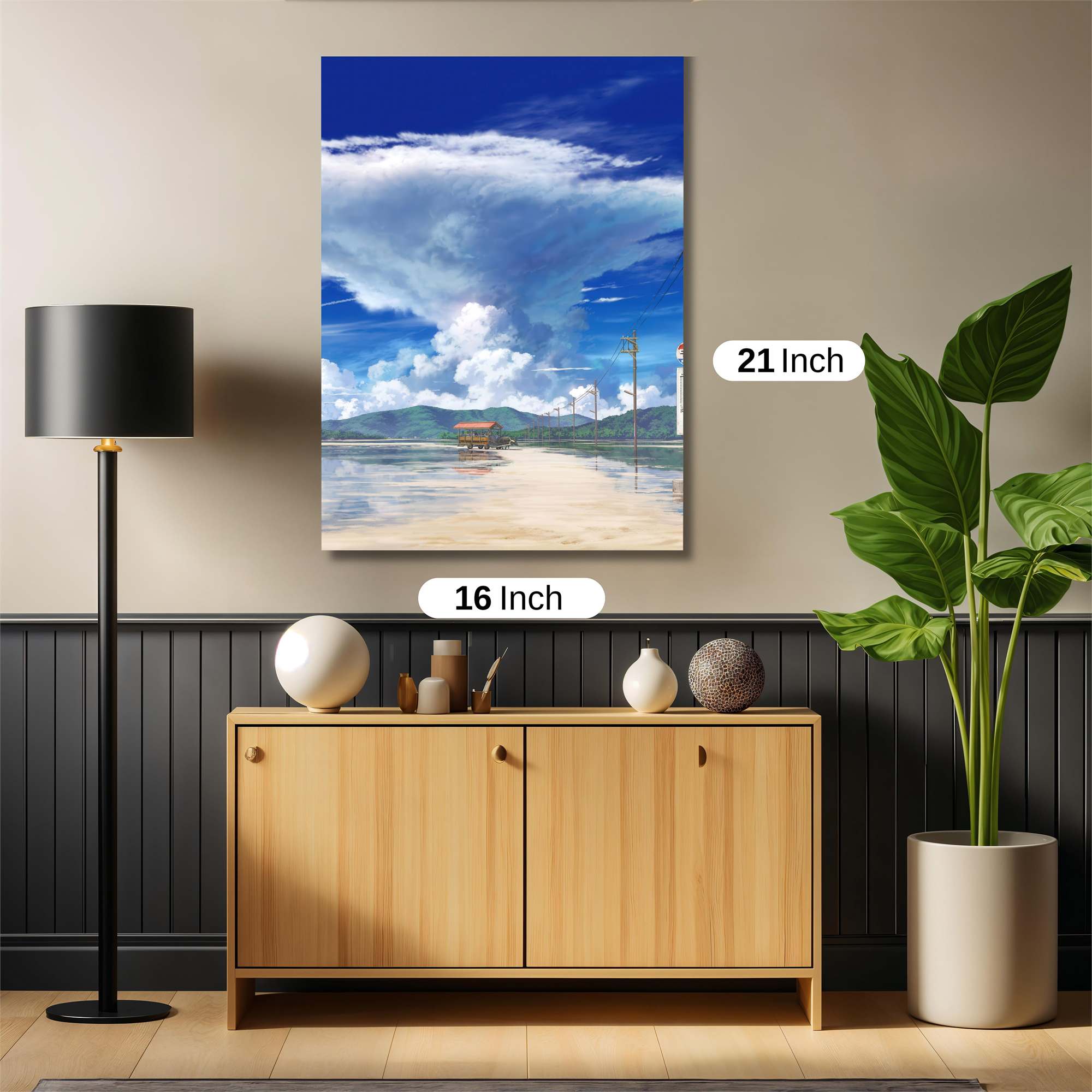 Cloudburst Serenity Safe Wall Magnetic / M