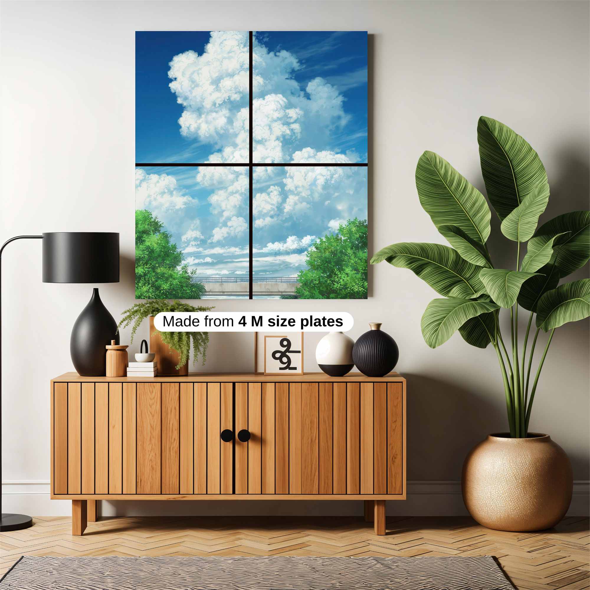 Cloud Serenity Safe Wall Magnetic / M