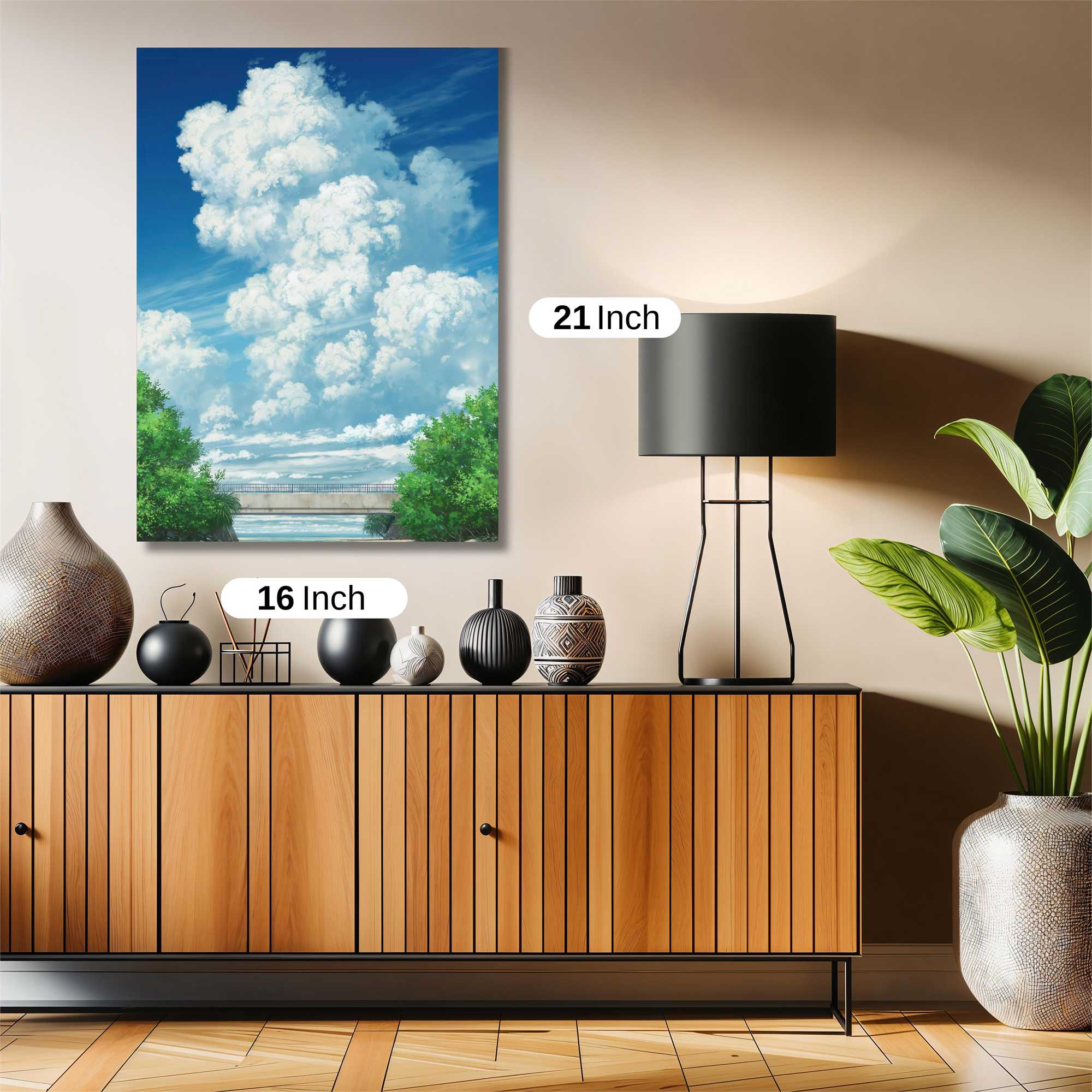 Cloud Serenity Safe Wall Magnetic / M