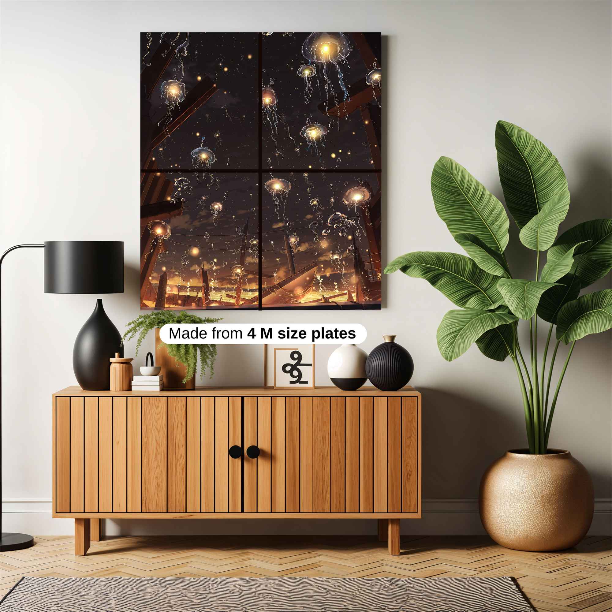 Jellyfish Dream Safe Wall Magnetic / M