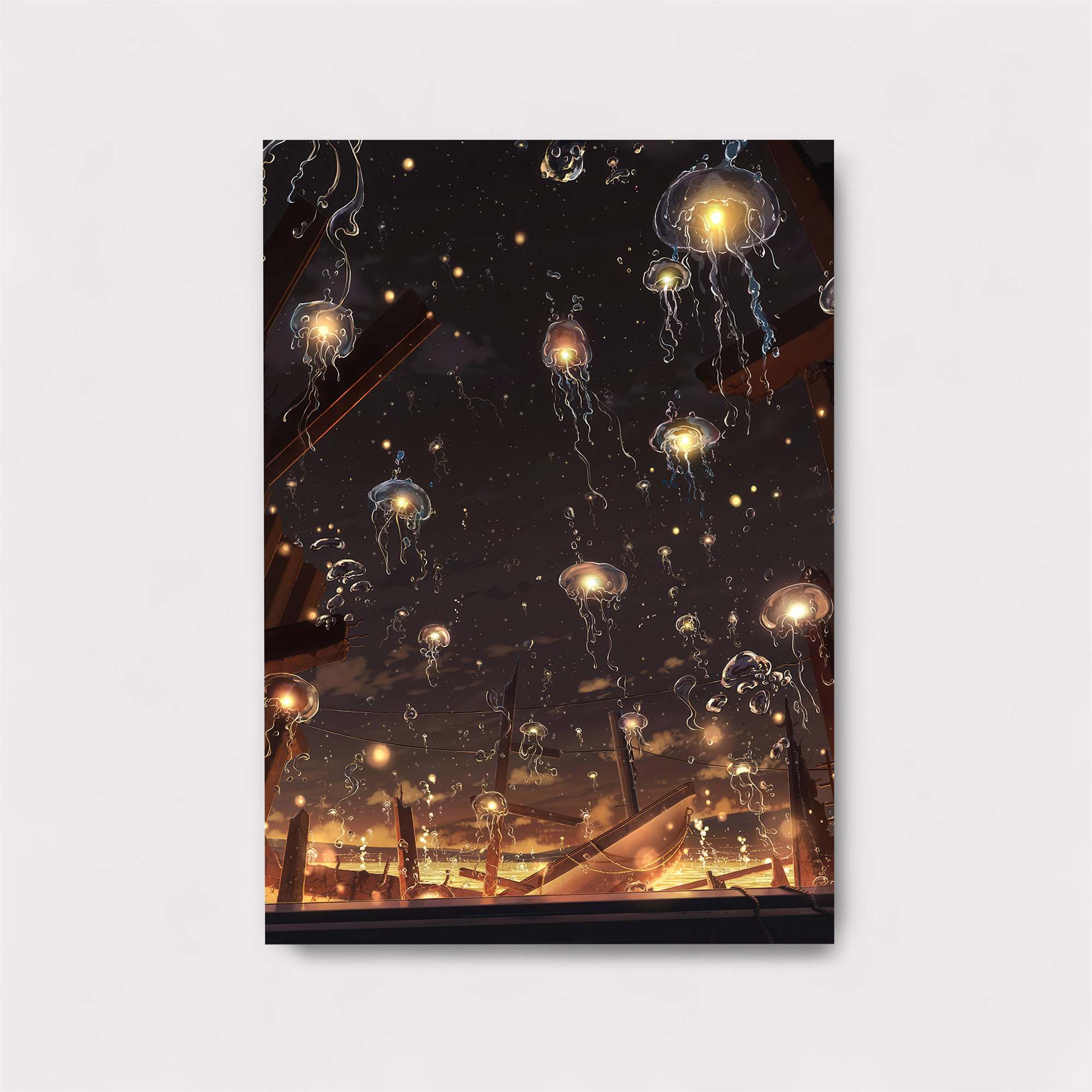 Jellyfish Dream Safe Wall Magnetic / M