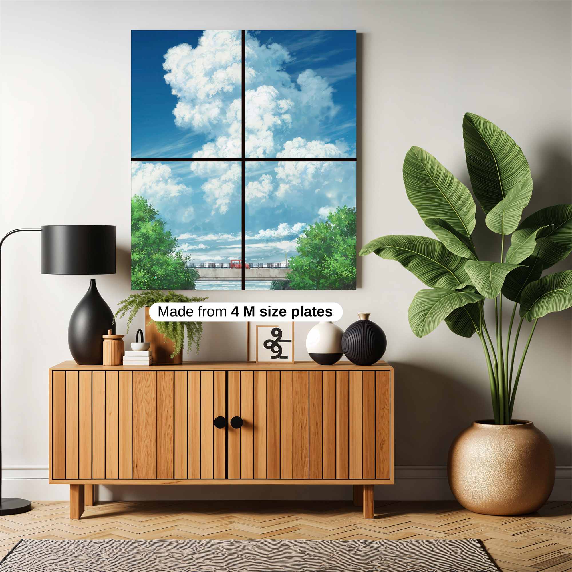Cloud Serenity Safe Wall Magnetic / M