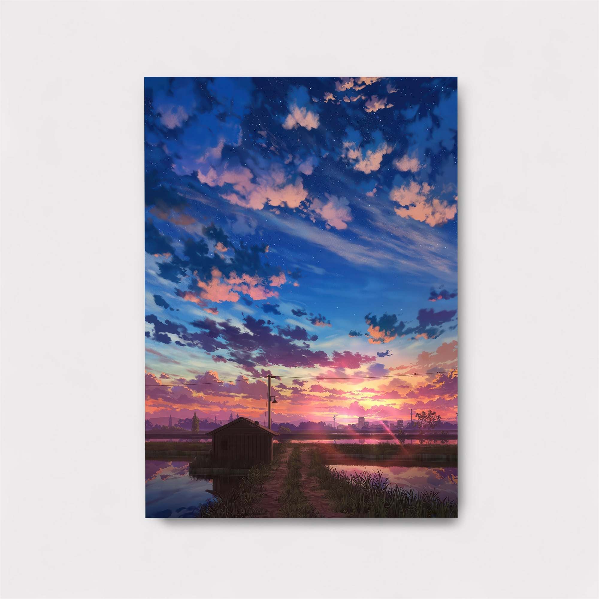 Sunset Serenity Safe Wall Magnetic / M