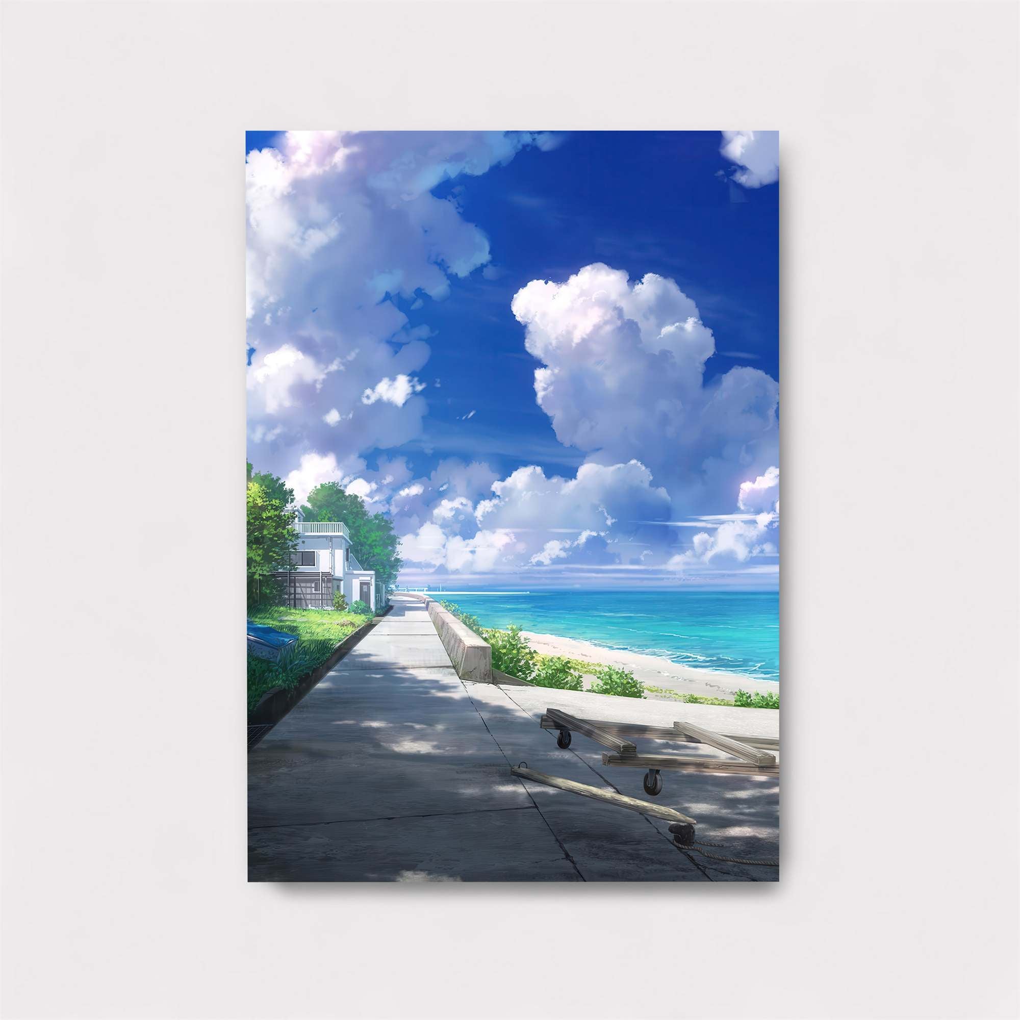 Beach Serenity Safe Wall Magnetic / M