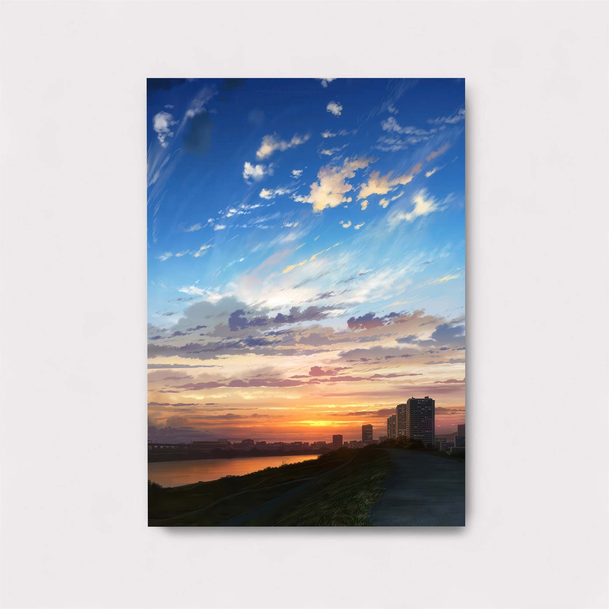 Sunset Serenity Safe Wall Magnetic / M
