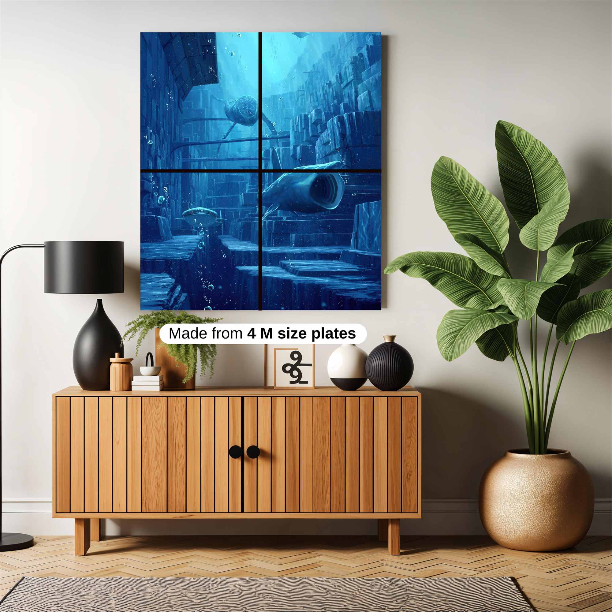 Submarine Mystery Safe Wall Magnetic / M