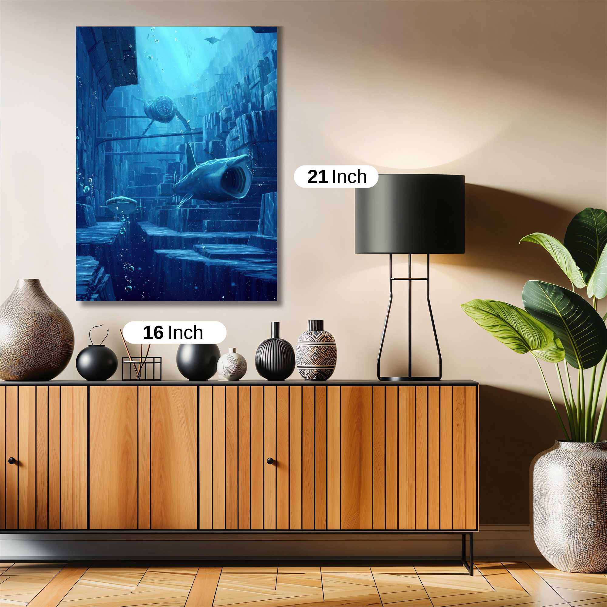 Submarine Mystery Safe Wall Magnetic / M