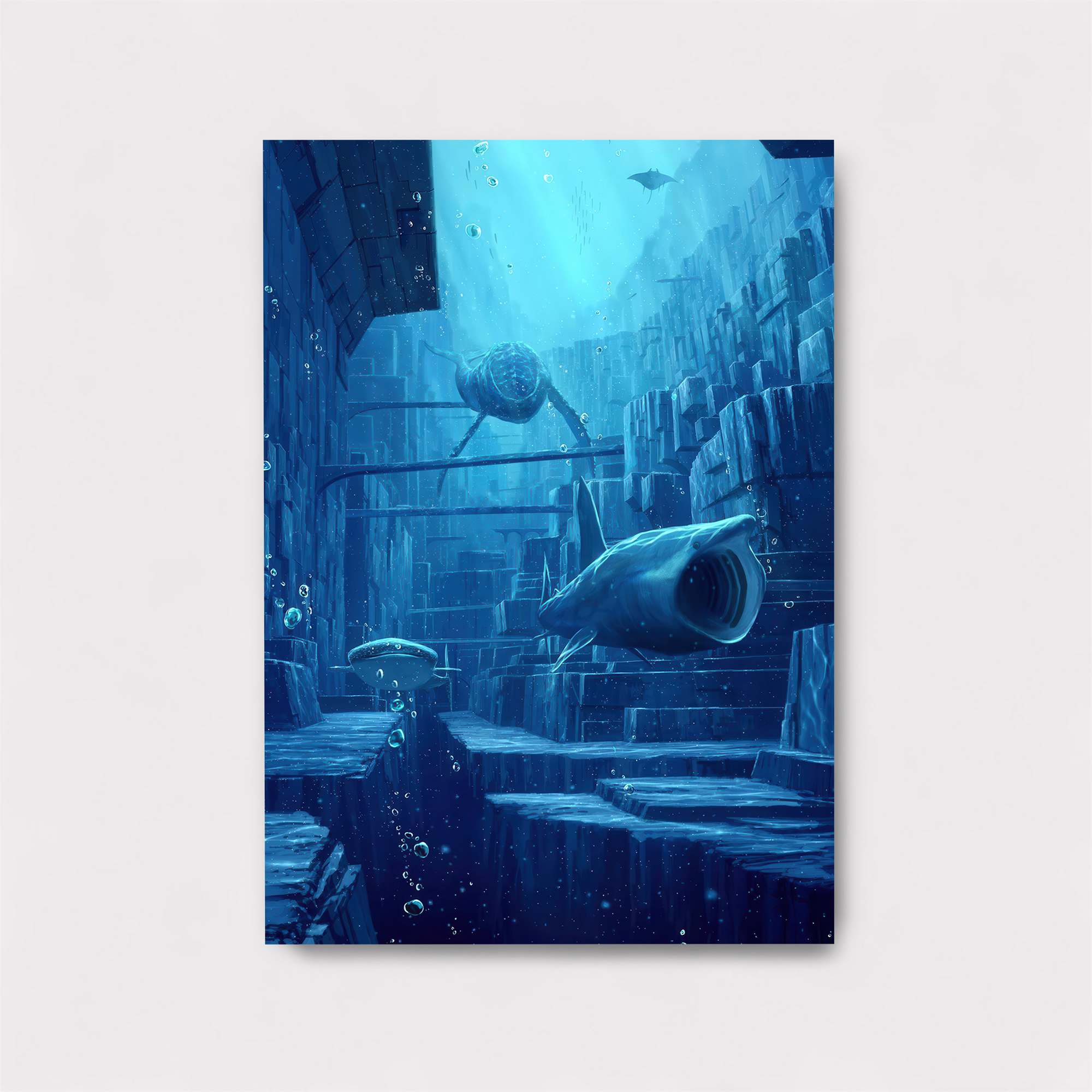 Submarine Mystery Safe Wall Magnetic / M