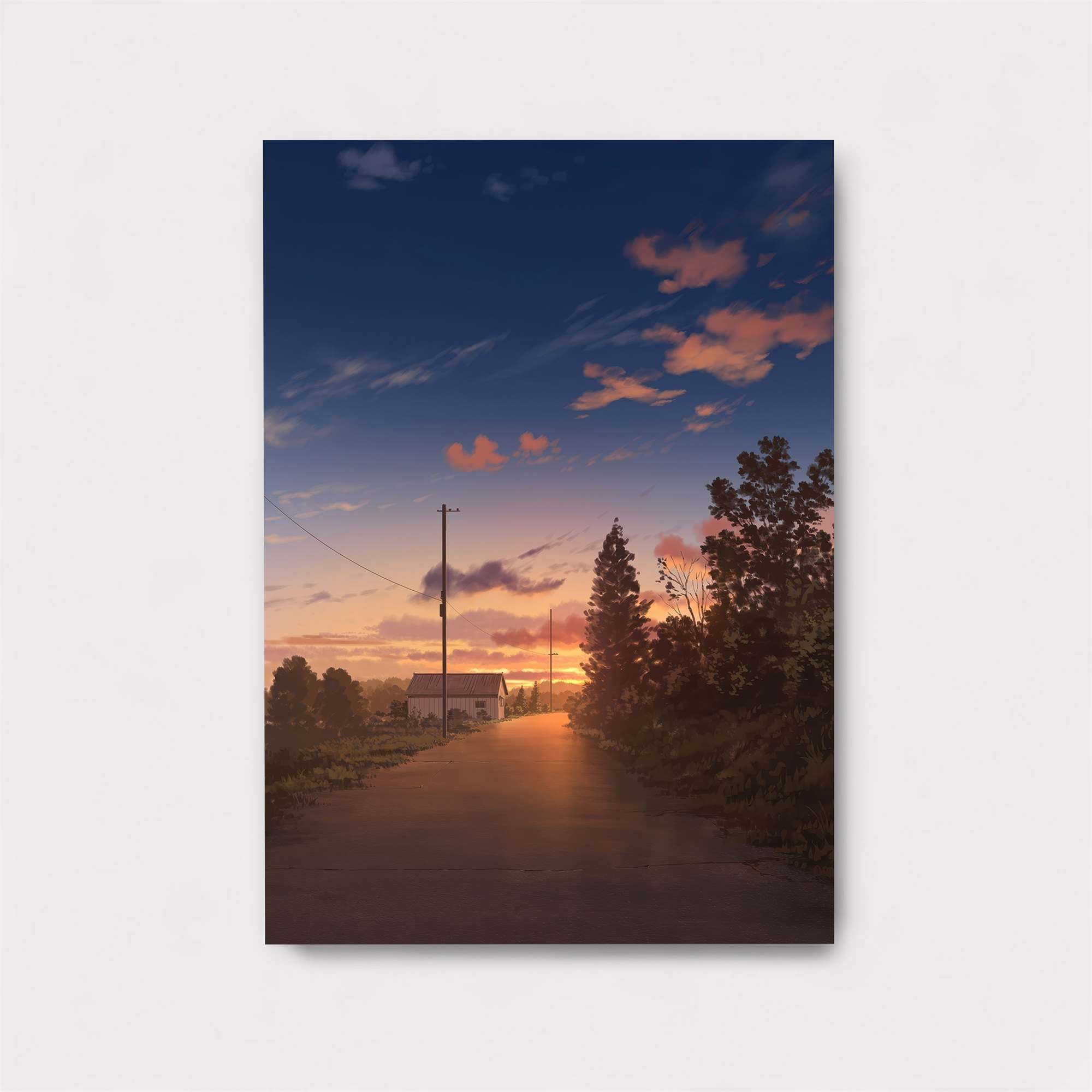 Sunset Serenity Safe Wall Magnetic / M
