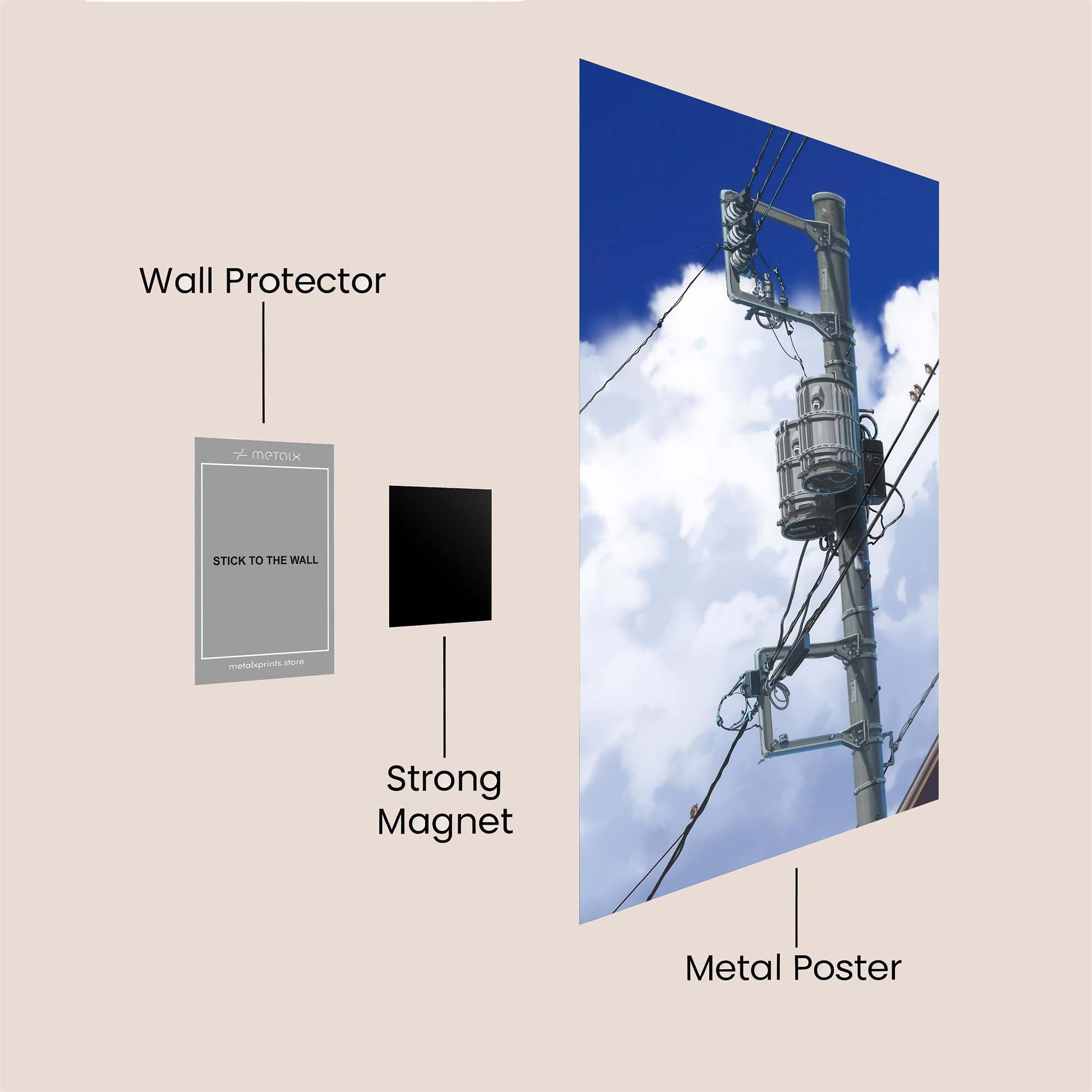 Utility Serene Safe Wall Magnetic / M