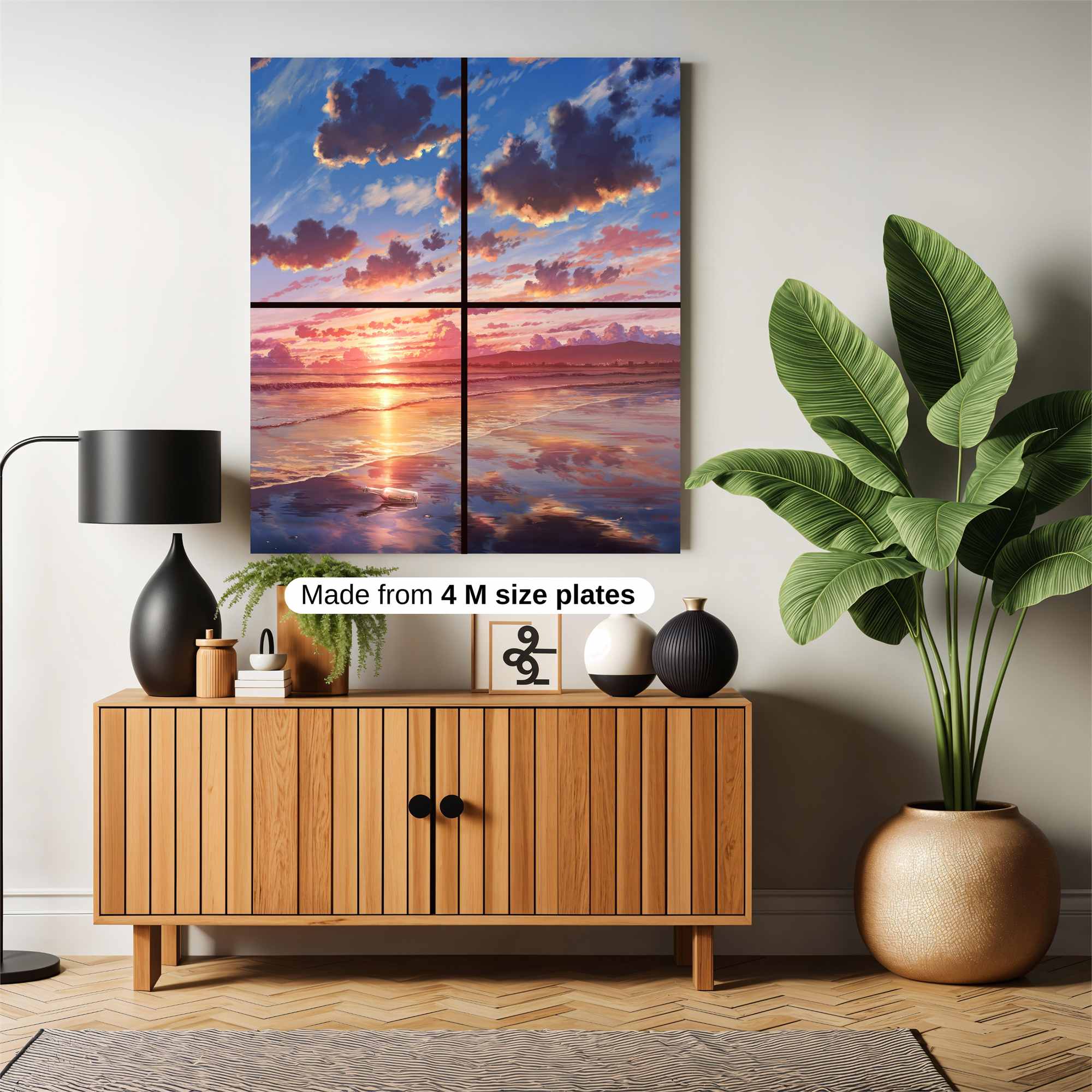 Sunset Serenity Safe Wall Magnetic / M