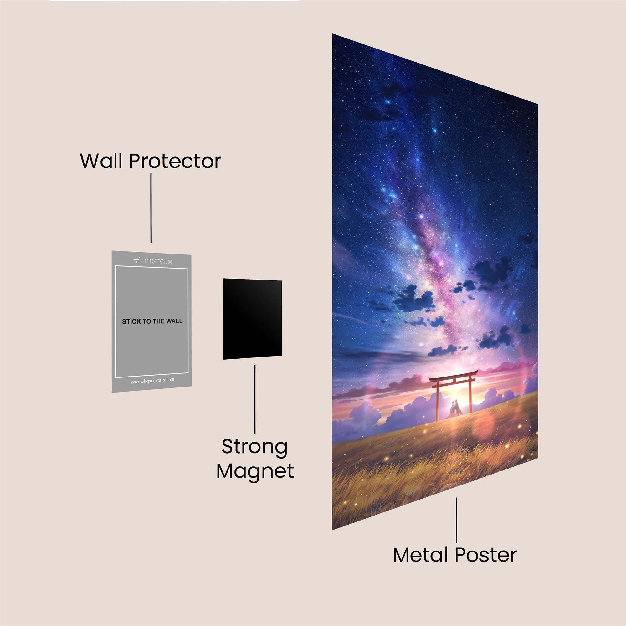 Torii Tranquil Safe Wall Magnetic / M