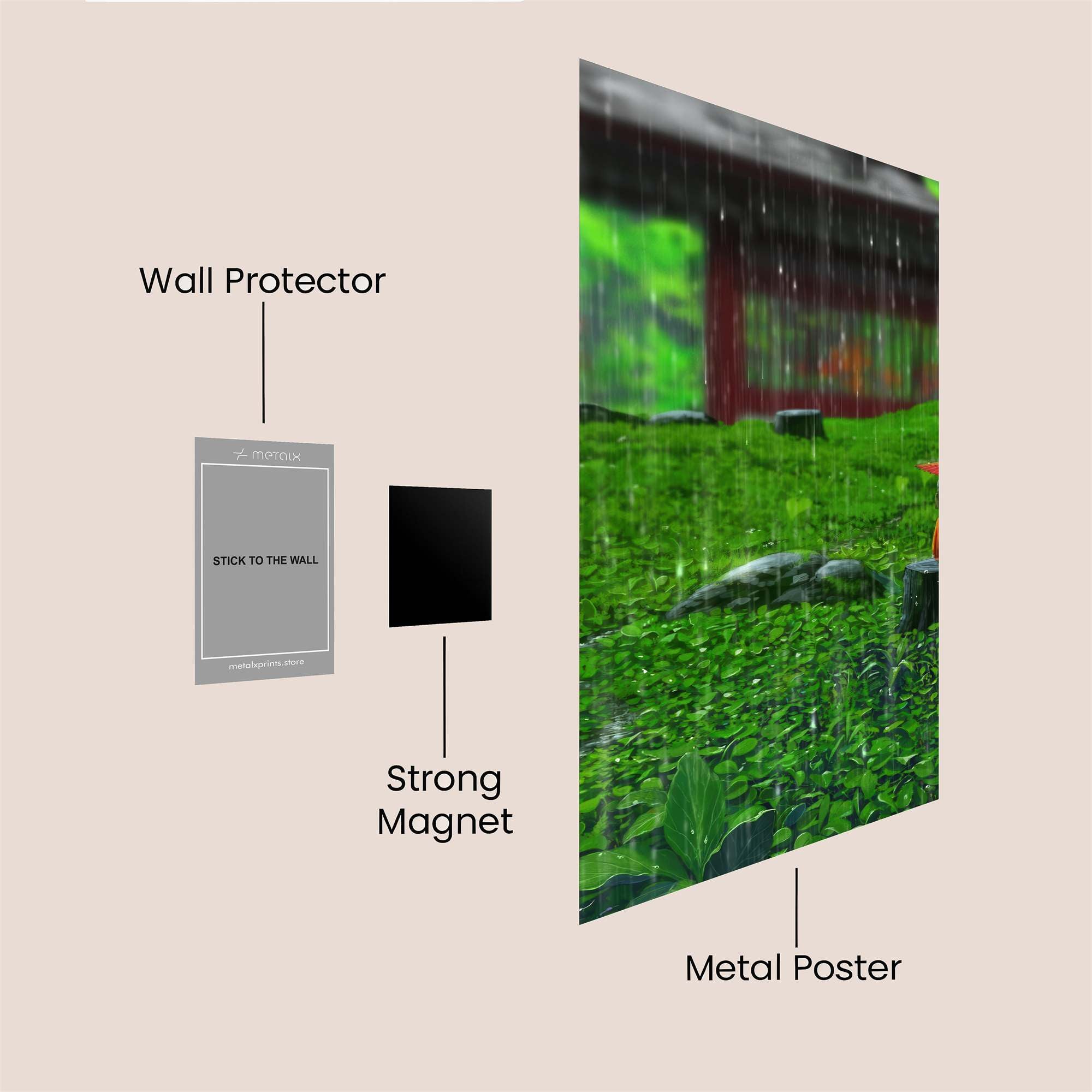 Cloud Dreamscape Safe Wall Magnetic / M