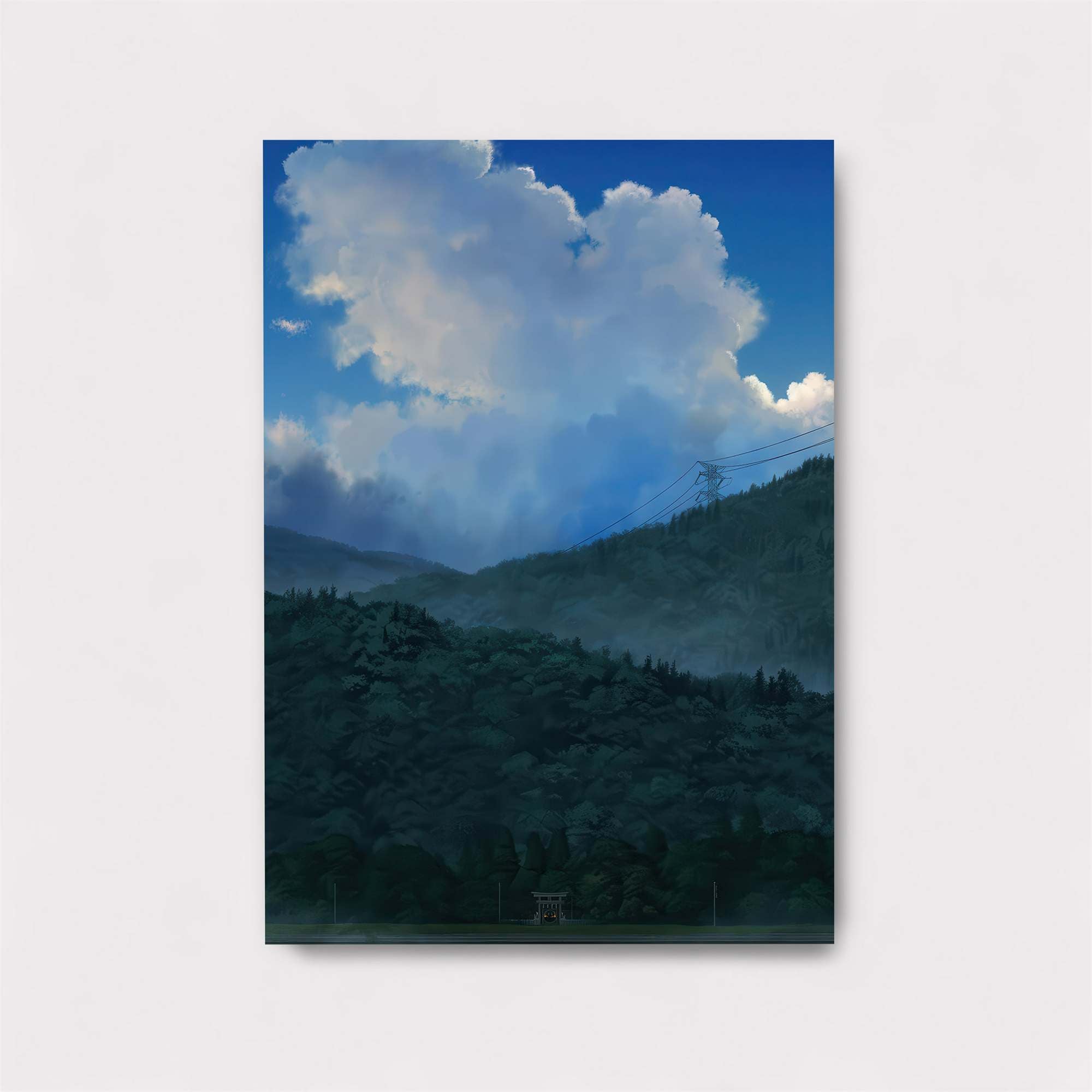 Cloudy Serenity Safe Wall Magnetic / M